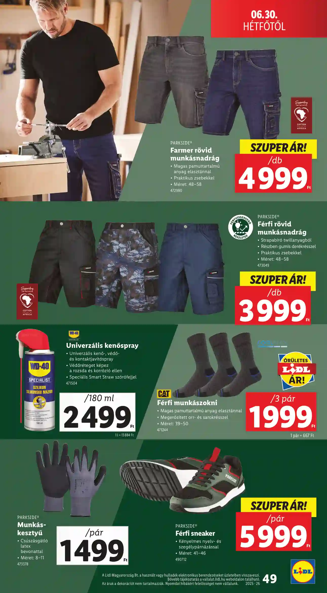 Lidl akciós újság 26. hét (Érvényes 06.26-től) (44 oldal)
