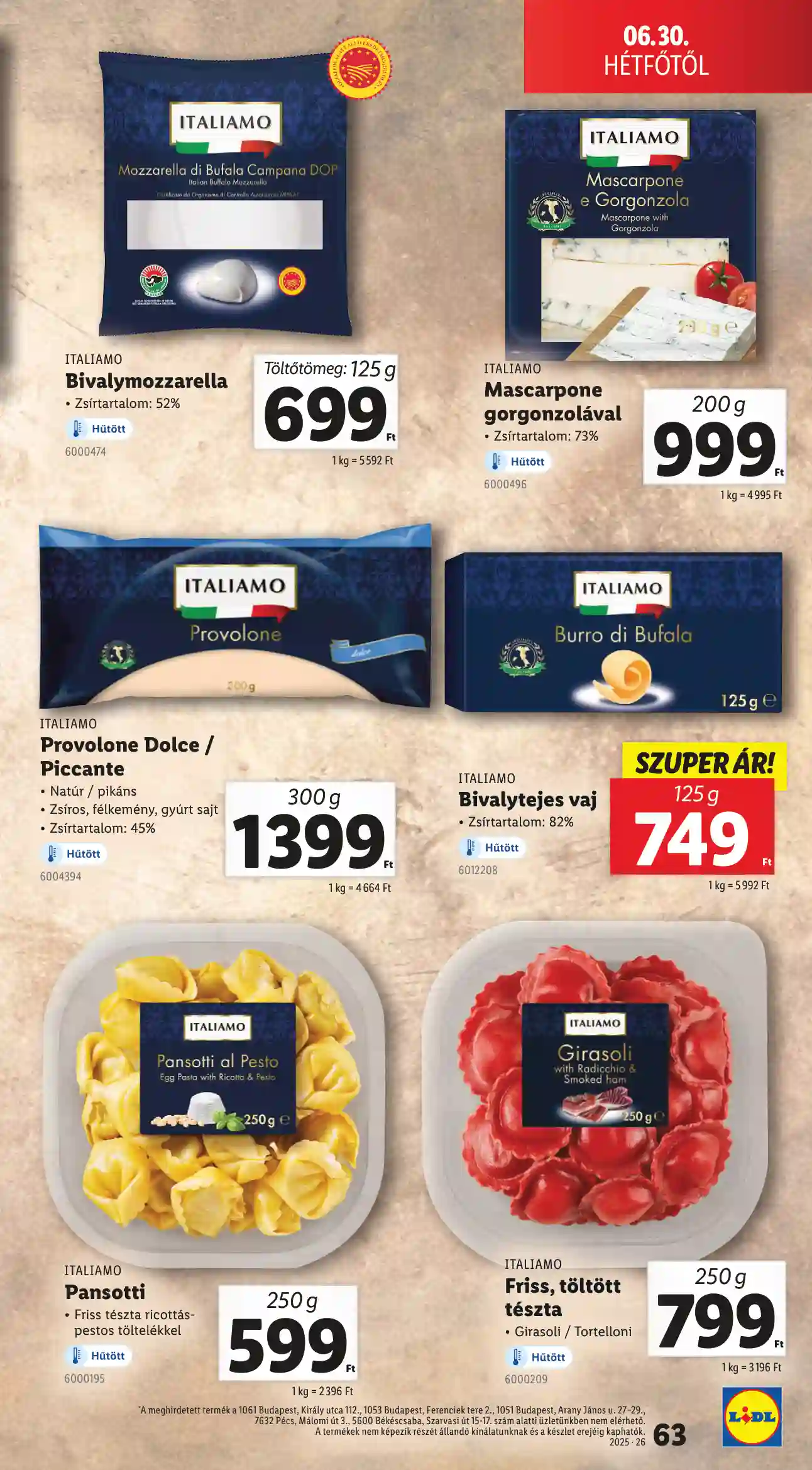 Lidl akciós újság 26. hét (Érvényes 06.26-től) (60 oldal)