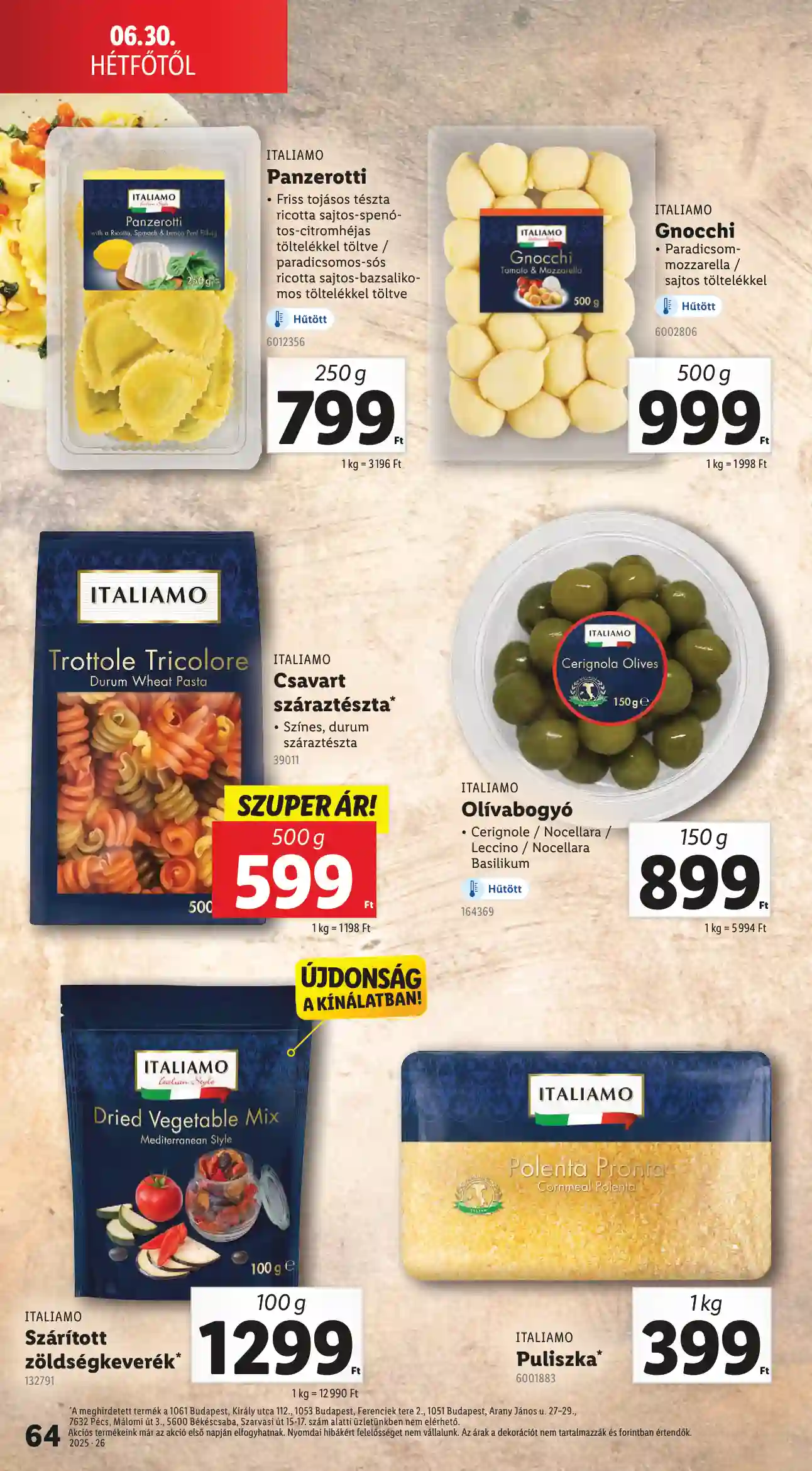 Lidl akciós újság 26. hét (Érvényes 06.26-től) (61 oldal)