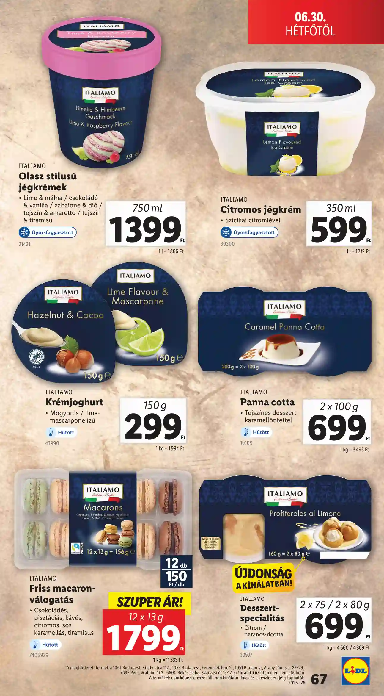 Lidl akciós újság 26. hét (Érvényes 06.26-től) (64 oldal)
