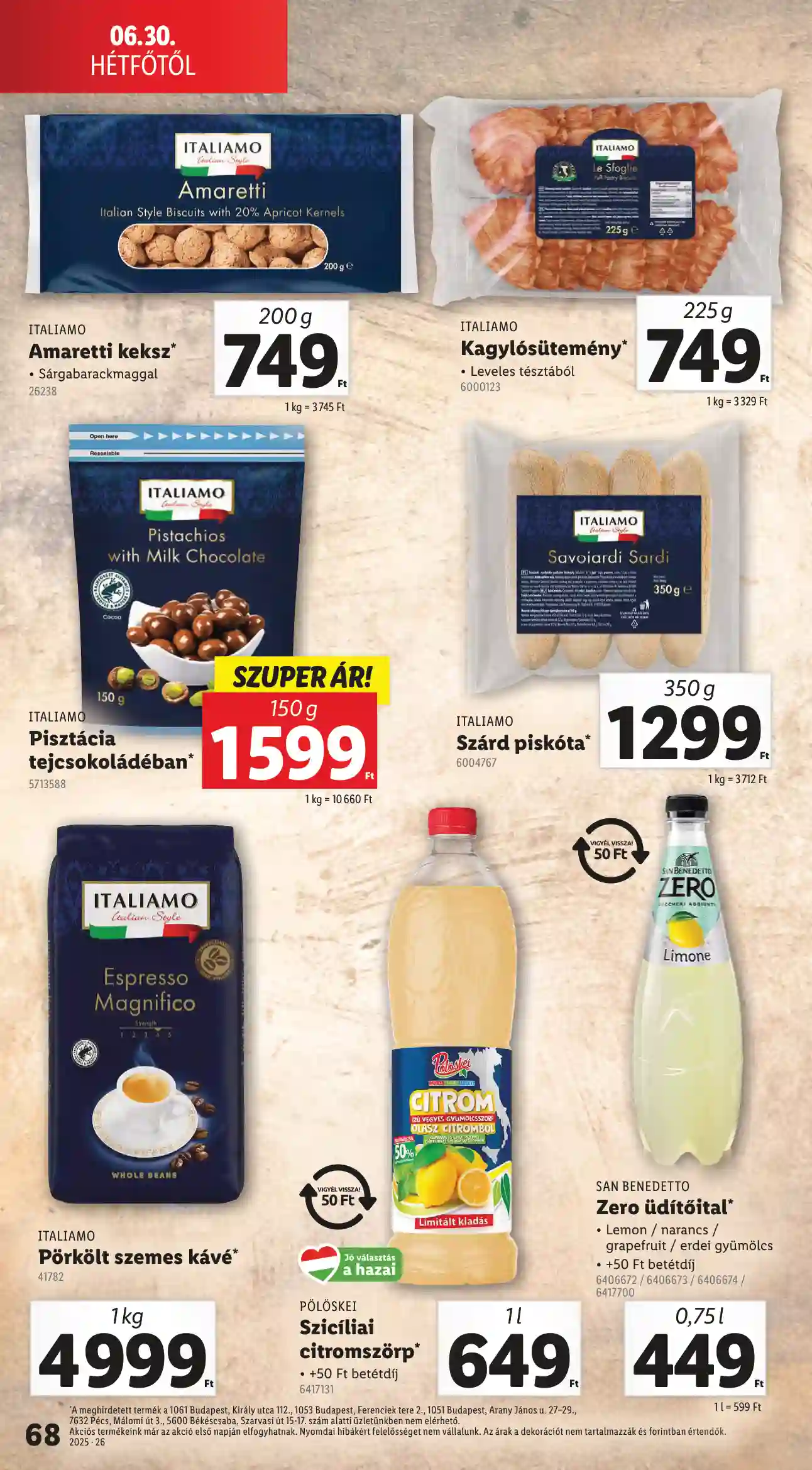 Lidl akciós újság 26. hét (Érvényes 06.26-től) (65 oldal)