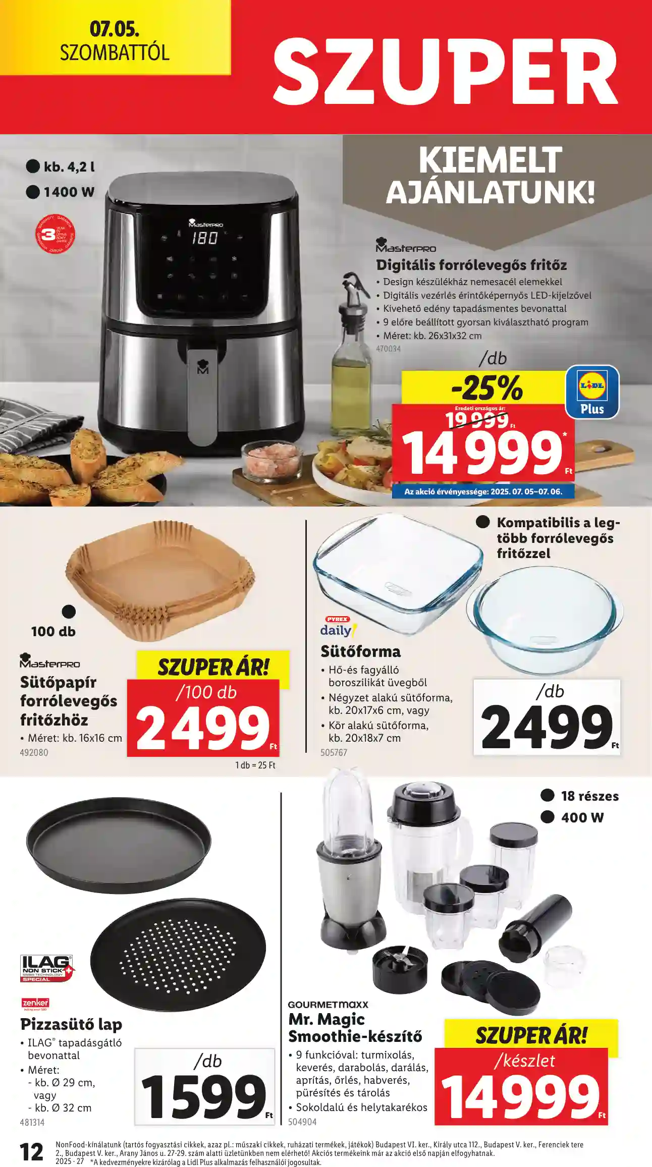 Lidl akciós újság 27. hét (Érvényes 07.03-tól) (4 oldal)