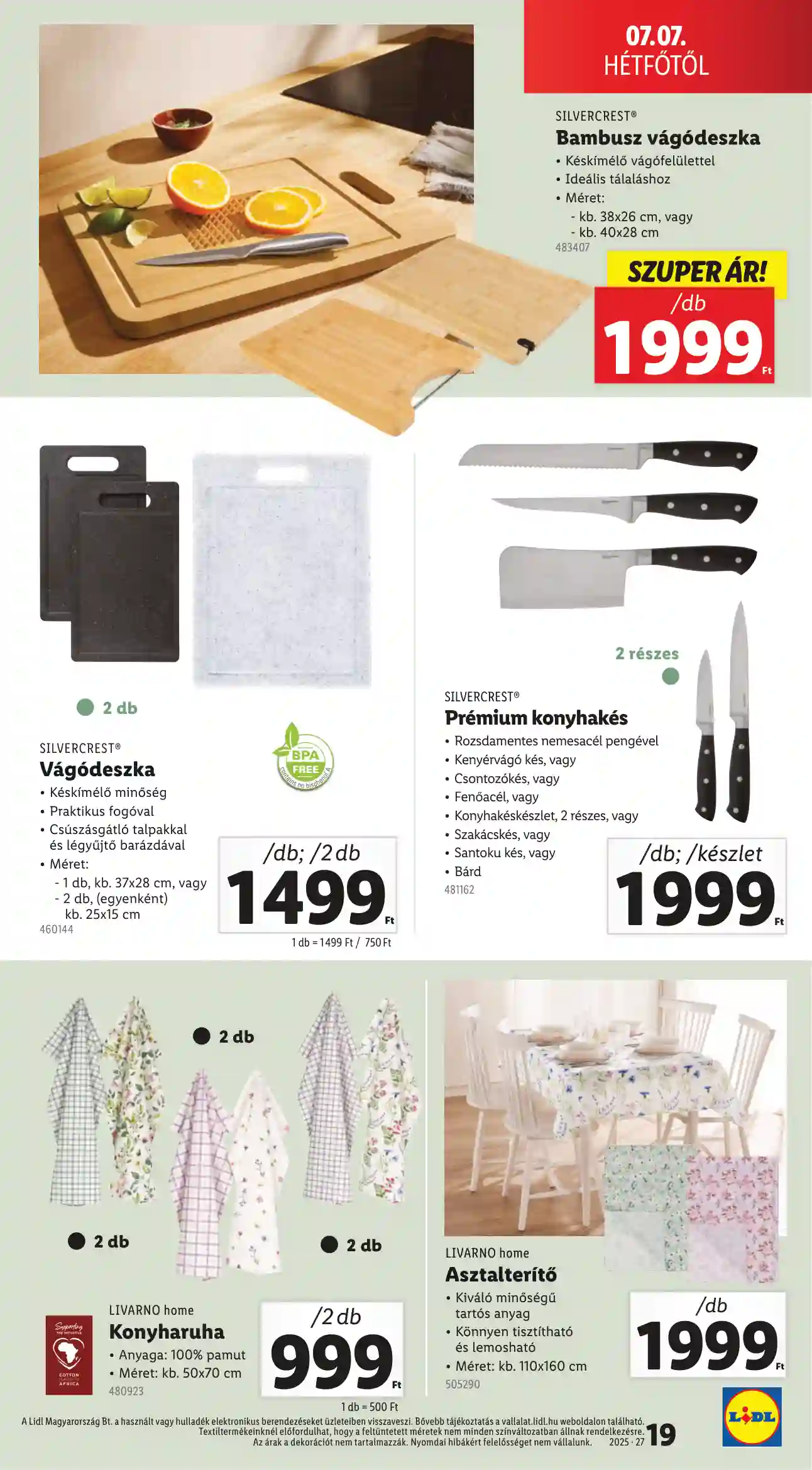 Lidl akciós újság 27. hét (Érvényes 07.03-tól) (11 oldal)