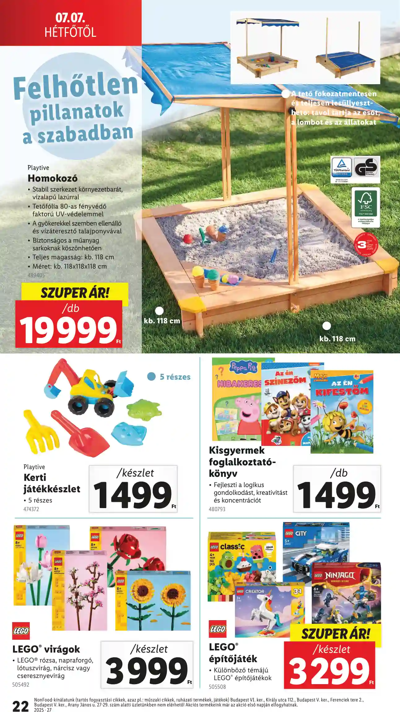Lidl akciós újság 27. hét (Érvényes 07.03-tól) (15 oldal)