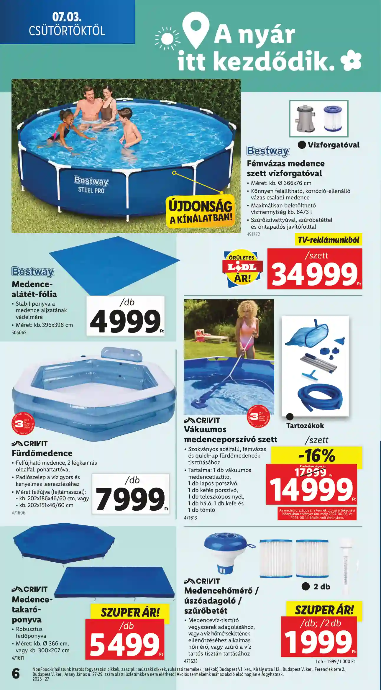 Lidl akciós újság 27. hét (Érvényes 07.03-tól) (19 oldal)
