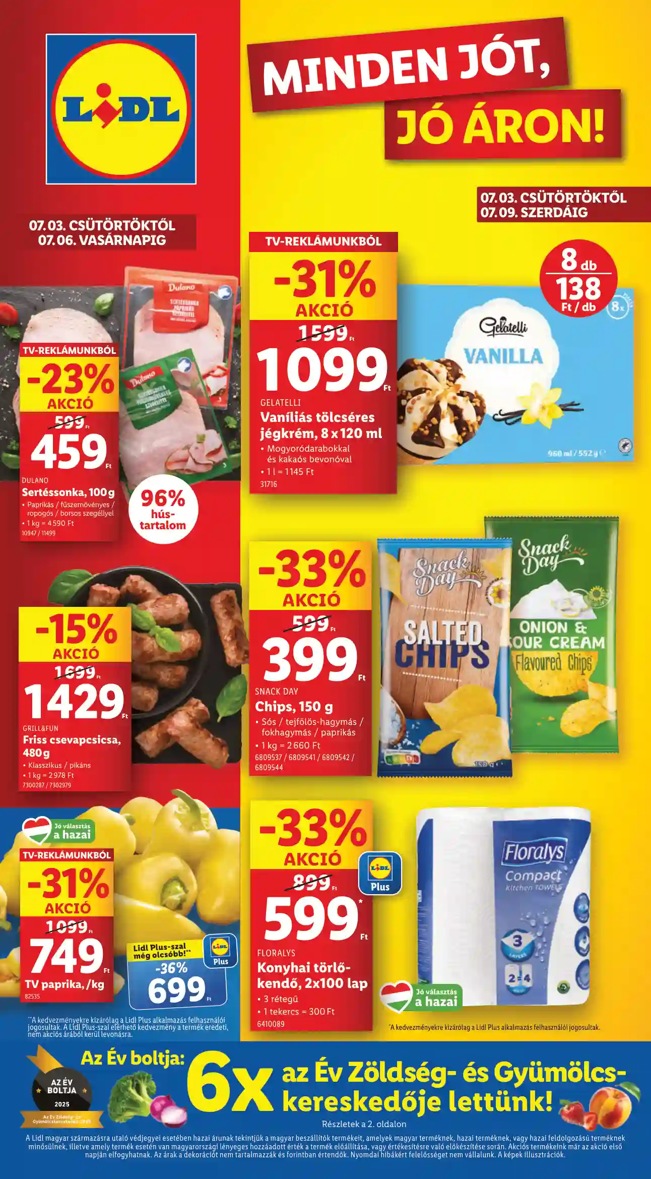 LIDL Érvényes 07.03-tól 27.hét