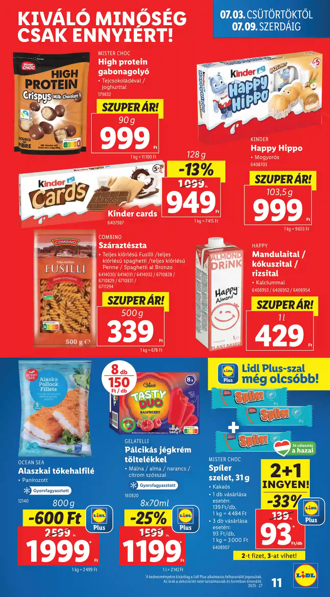 Lidl akciós újság 27. hét (Érvényes 07.03-tól) (3 oldal)