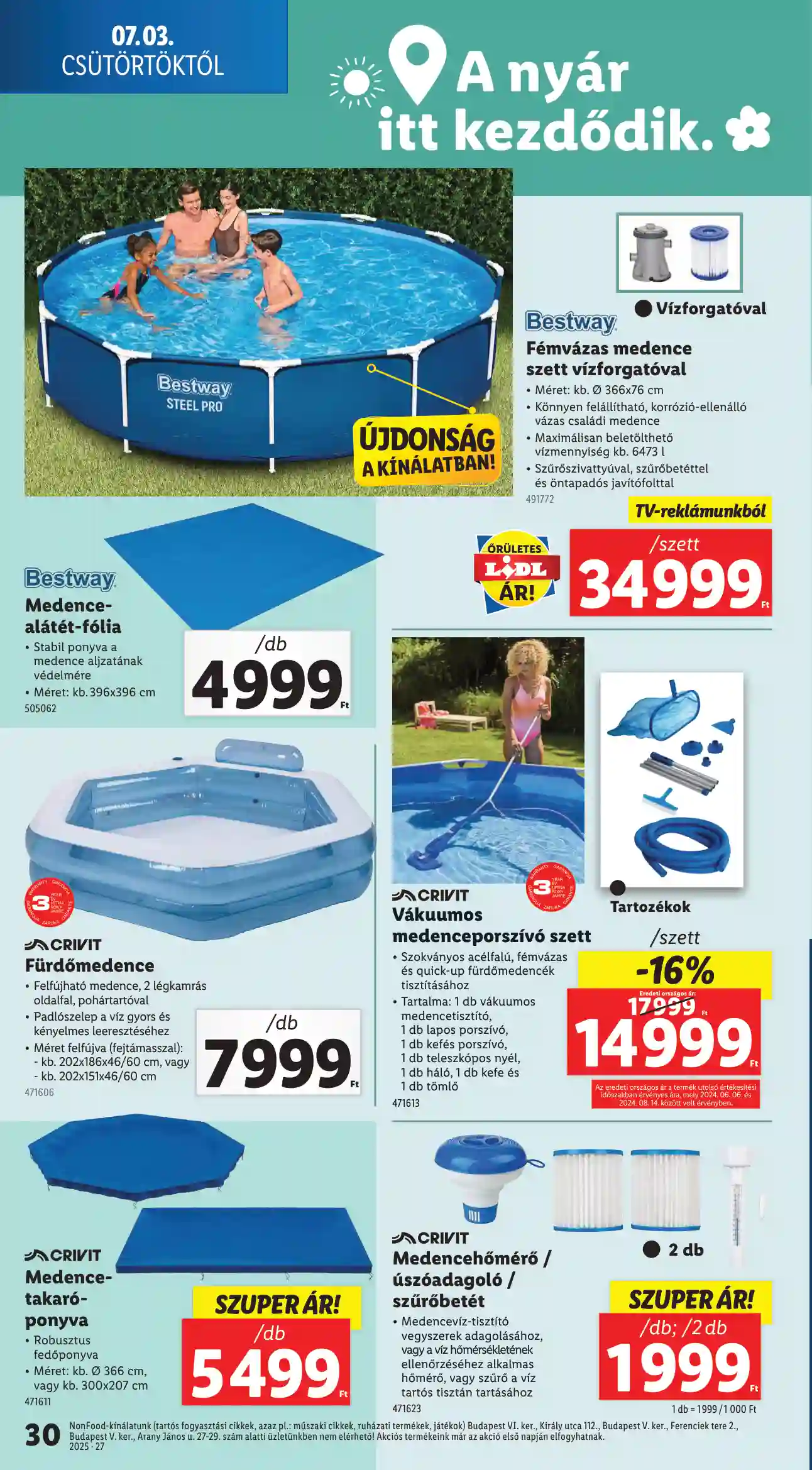 Lidl akciós újság 27. hét (Érvényes 07.03-tól) (23 oldal)