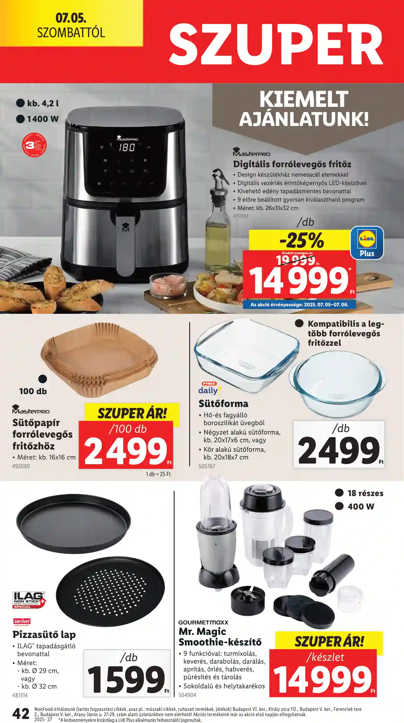 Lidl akciós újság 27. hét (Érvényes 07.03-tól) (37 oldal)