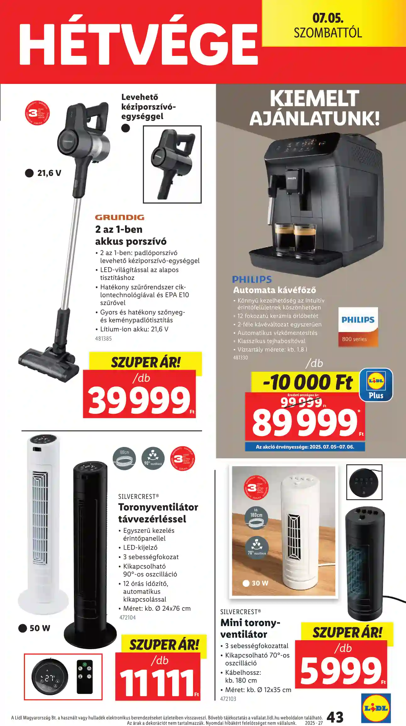 Lidl akciós újság 27. hét (Érvényes 07.03-tól) (38 oldal)