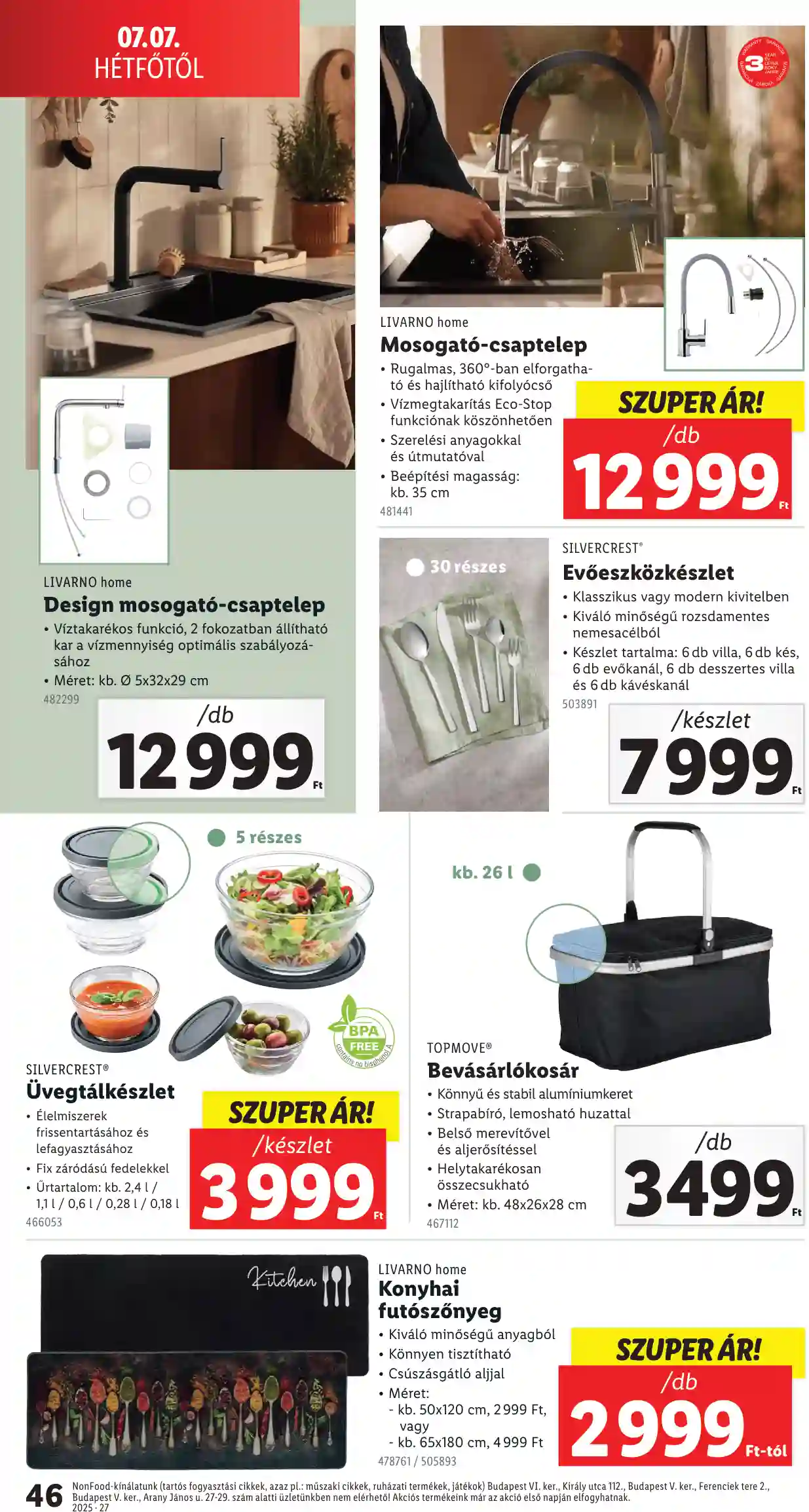 Lidl akciós újság 27. hét (Érvényes 07.03-tól) (41 oldal)