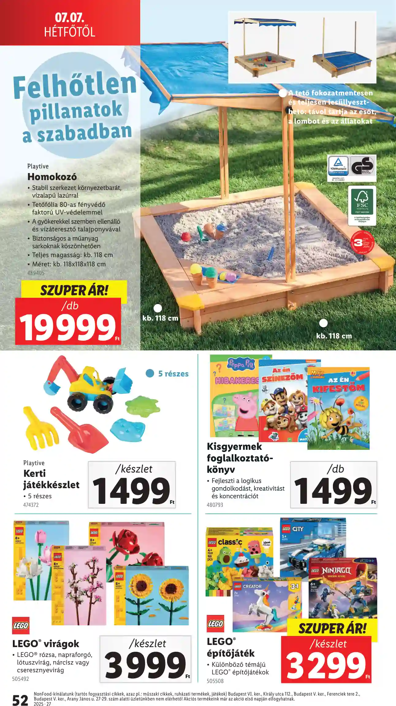 Lidl akciós újság 27. hét (Érvényes 07.03-tól) (48 oldal)