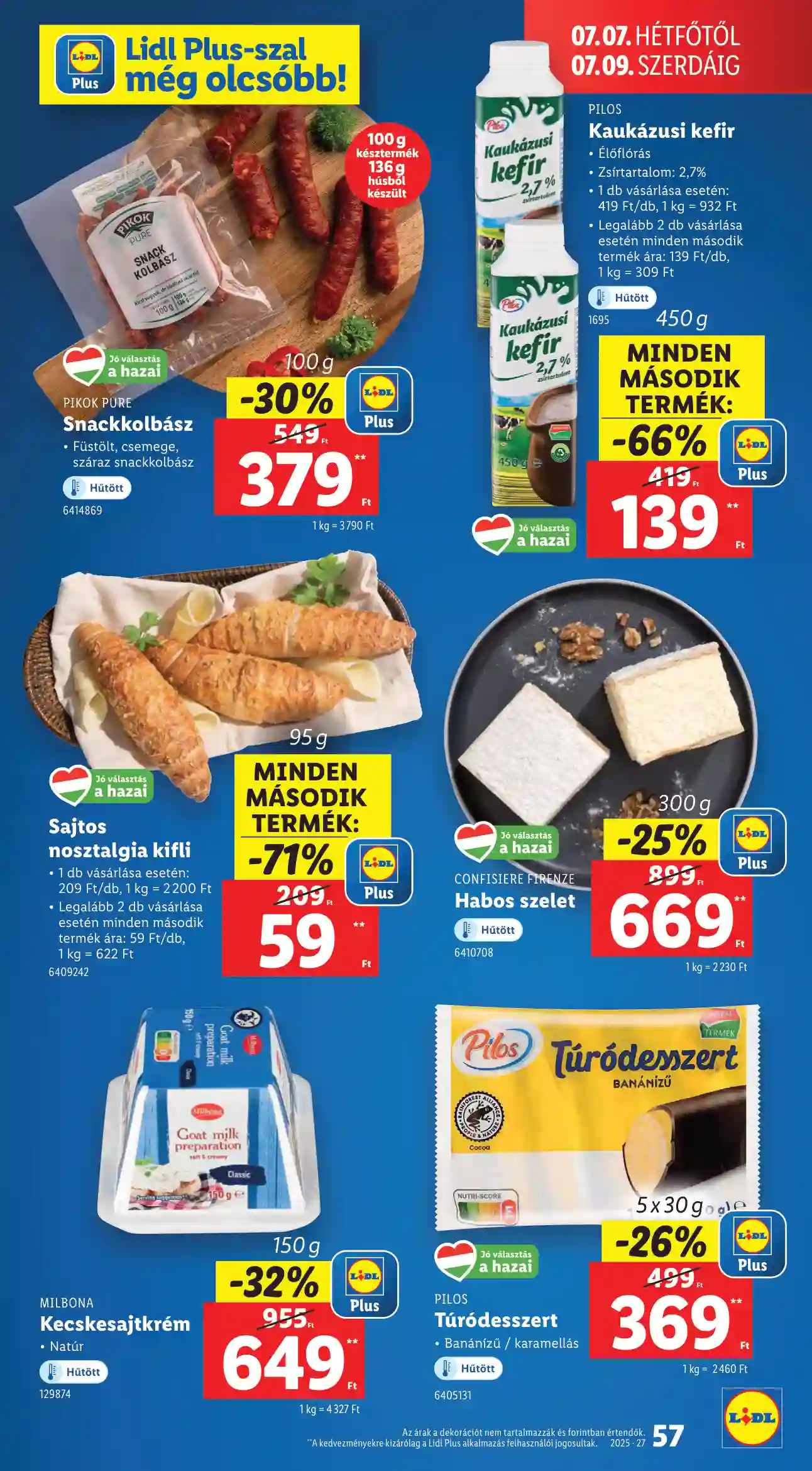 Lidl akciós újság 27. hét (Érvényes 07.03-tól) (53 oldal)