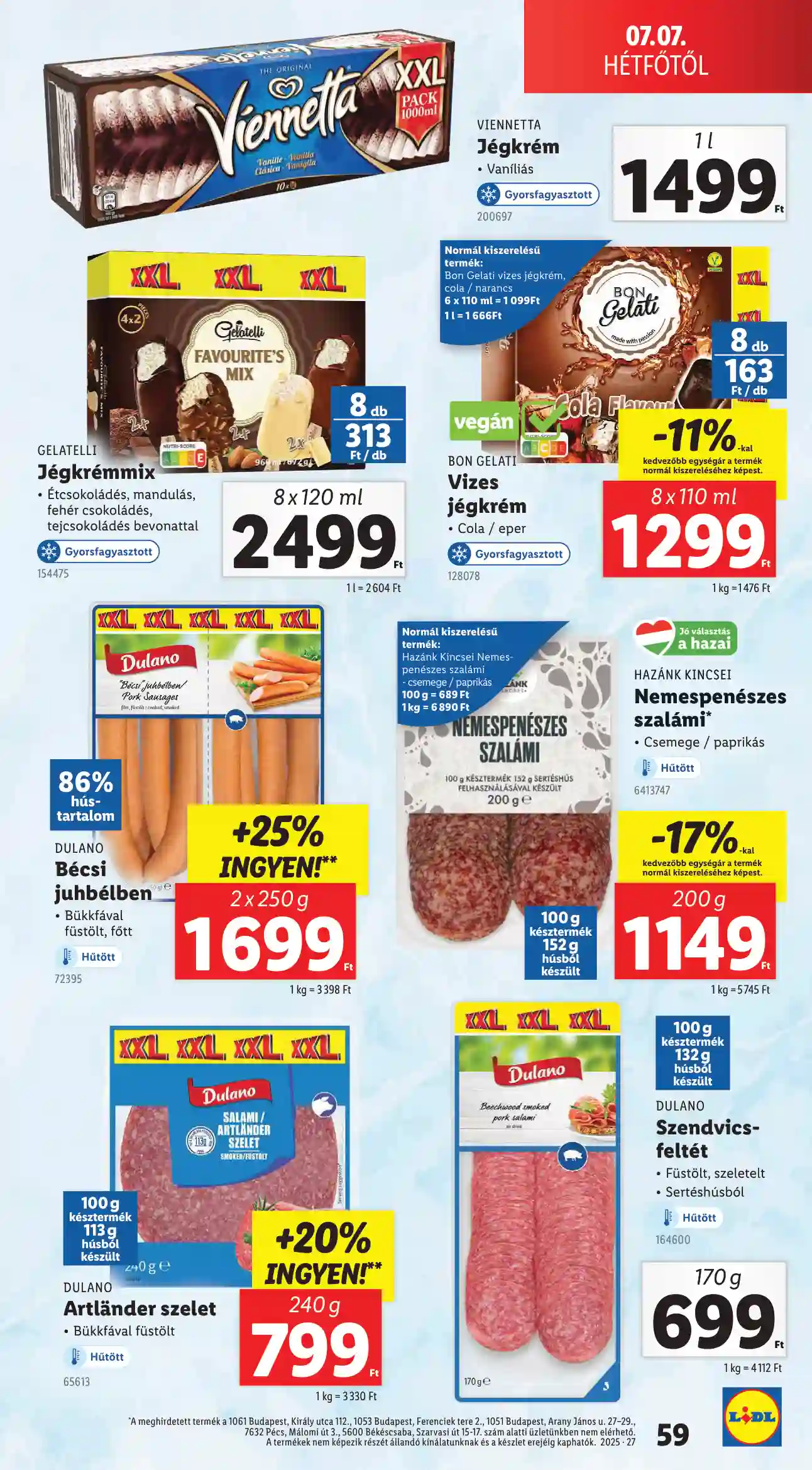Lidl akciós újság 27. hét (Érvényes 07.03-tól) (55 oldal)