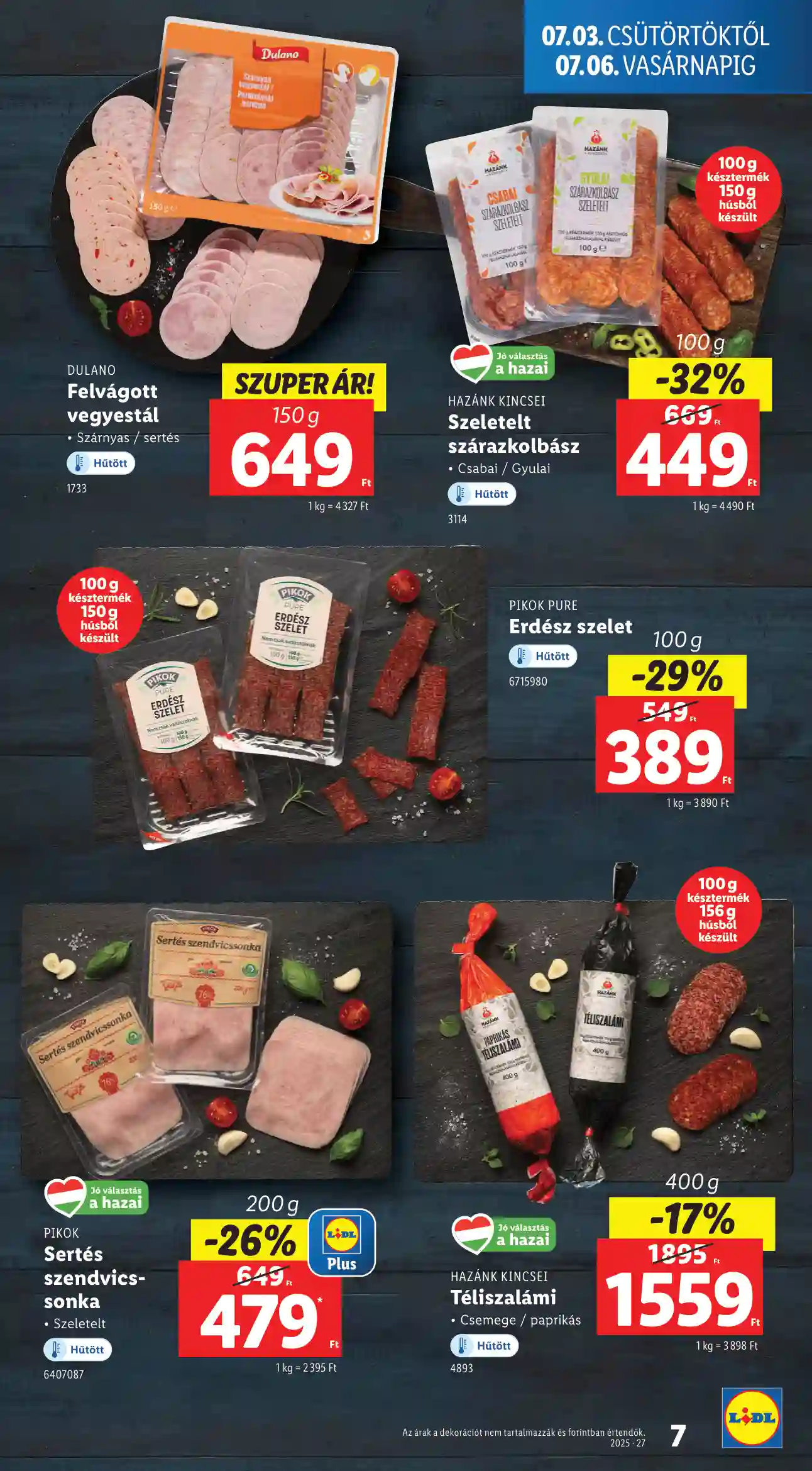 Lidl akciós újság 27. hét (Érvényes 07.03-tól) (57 oldal)