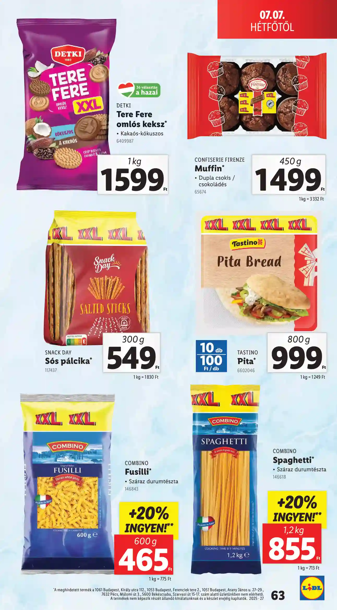 Lidl akciós újság 27. hét (Érvényes 07.03-tól) (60 oldal)