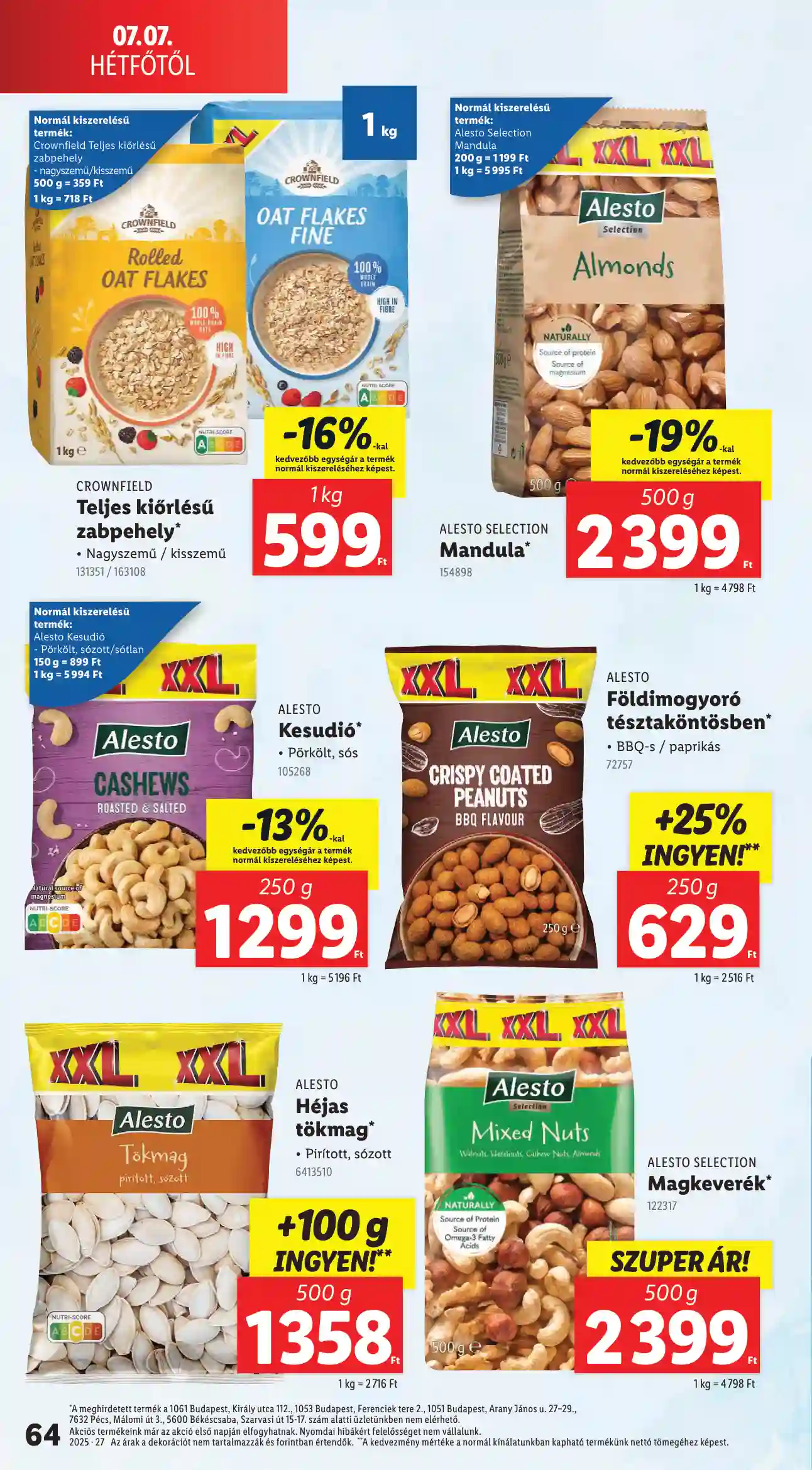 Lidl akciós újság 27. hét (Érvényes 07.03-tól) (61 oldal)