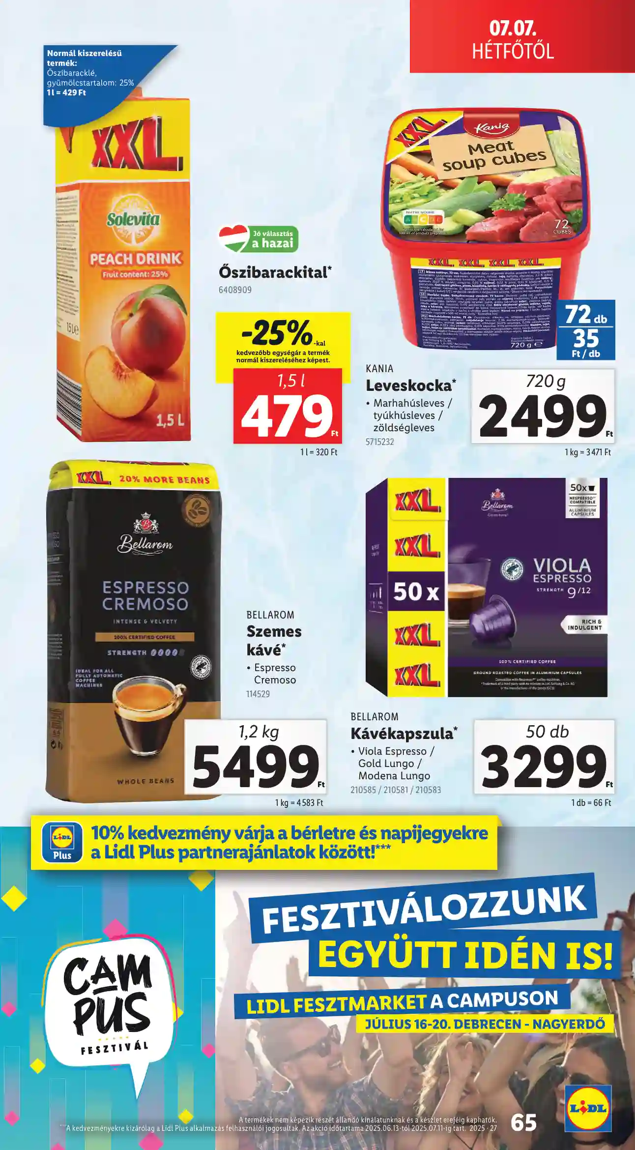 Lidl akciós újság 27. hét (Érvényes 07.03-tól) (62 oldal)
