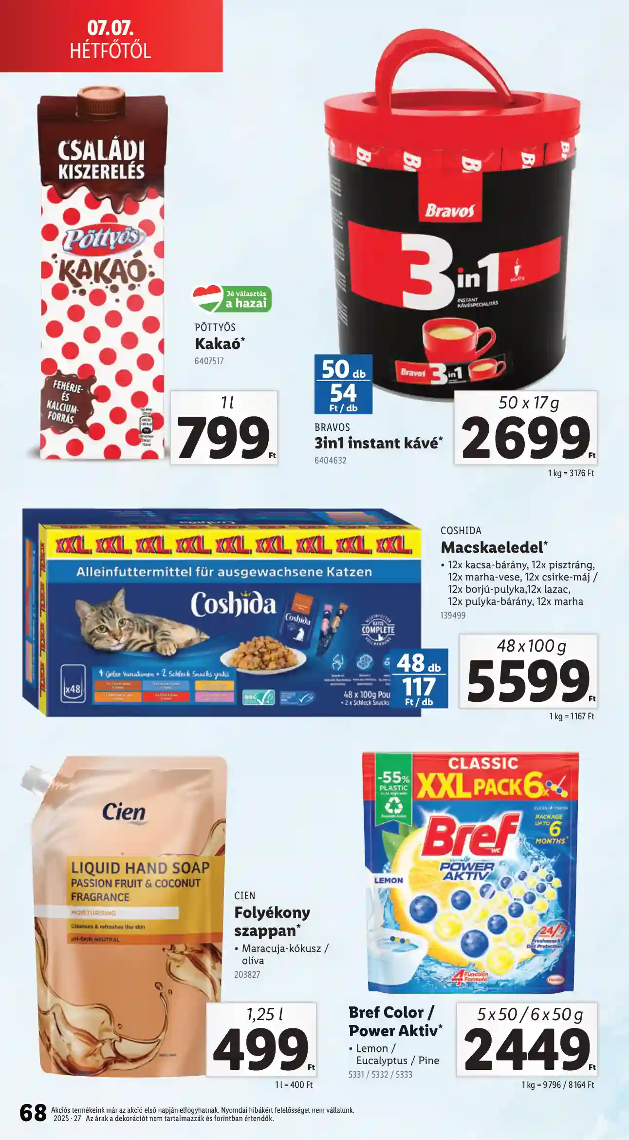 Lidl akciós újság 27. hét (Érvényes 07.03-tól) (65 oldal)