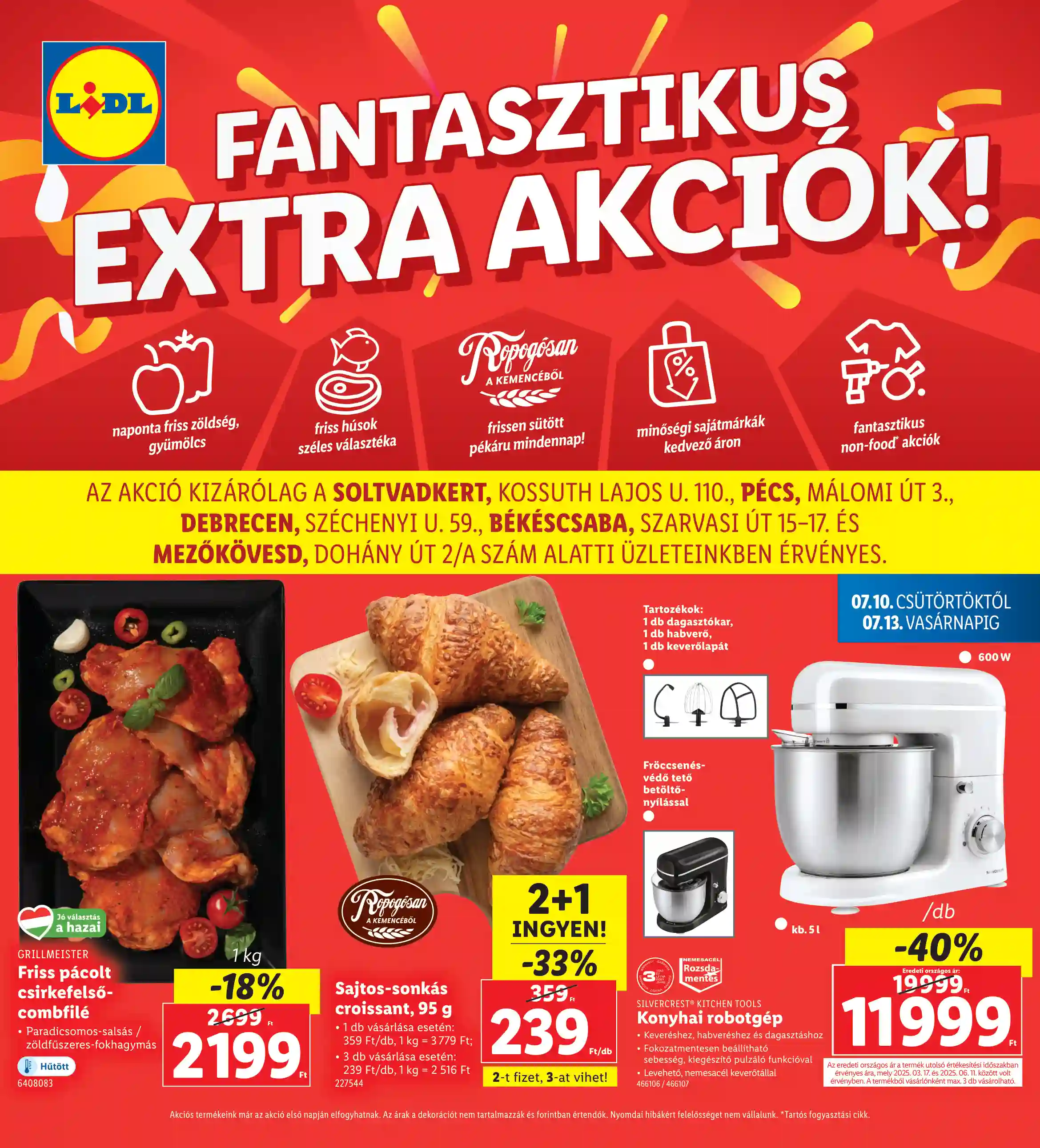 LIDL Regionális akciók 28.hét