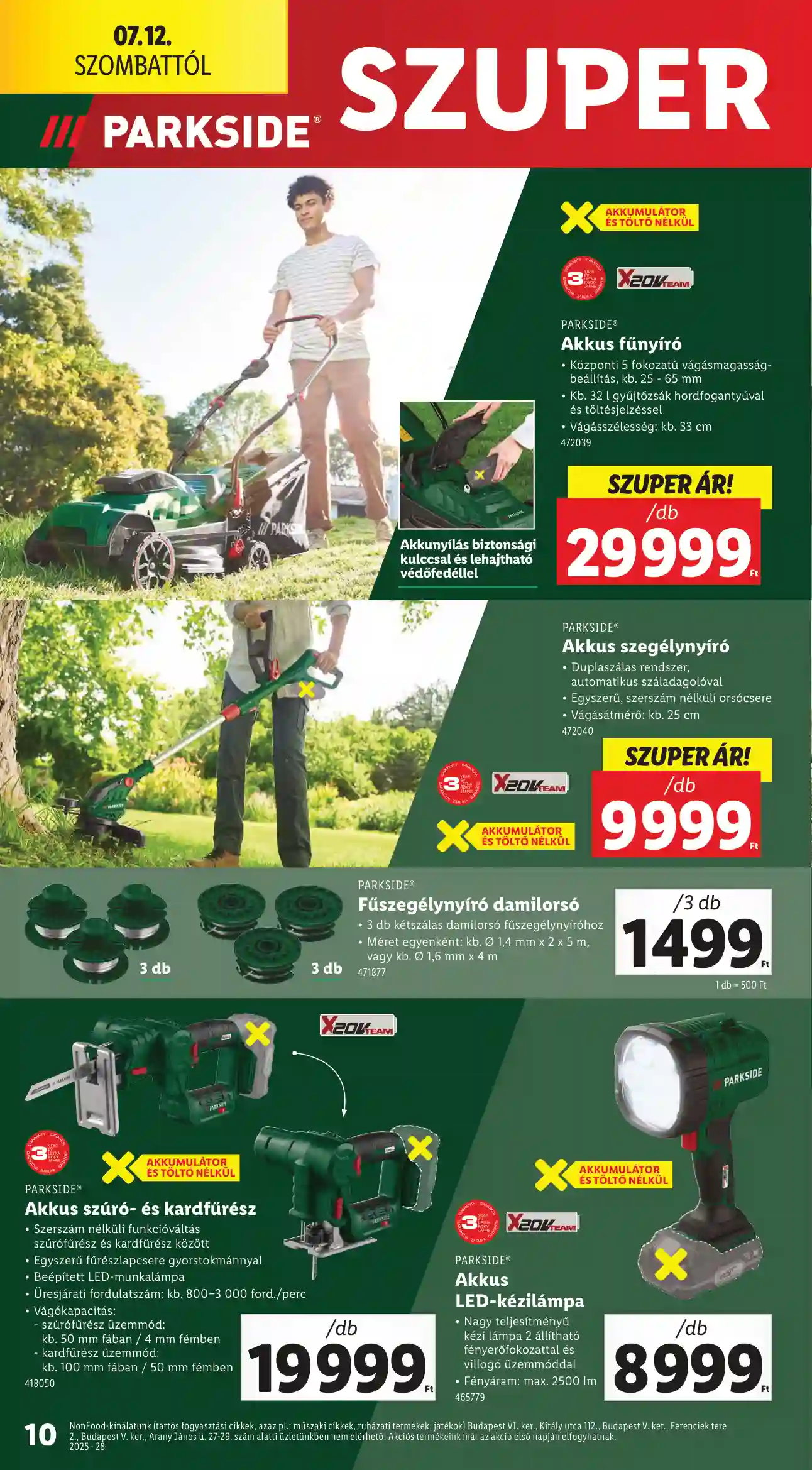 Lidl akciós újság 28. hét (Érvényes 07.10-től) (23 oldal)