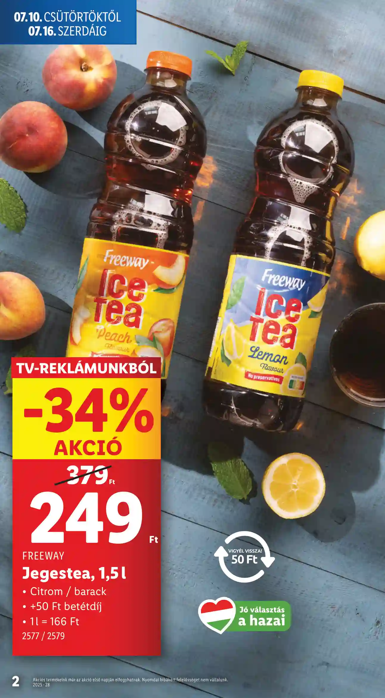 Lidl akciós újság 28. hét (Érvényes 07.10-től) (2 oldal)