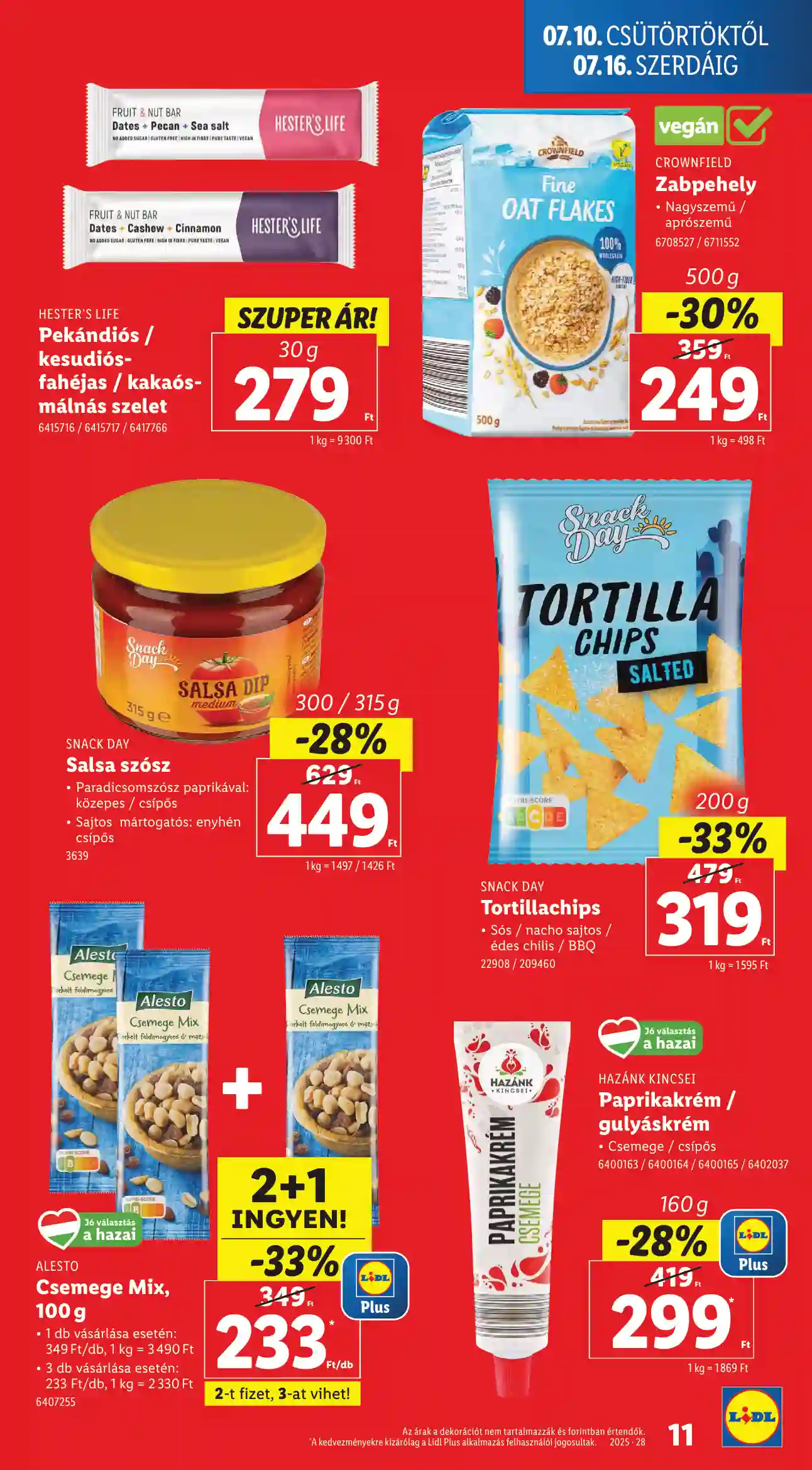 Lidl akciós újság 28. hét (Érvényes 07.10-től) (3 oldal)