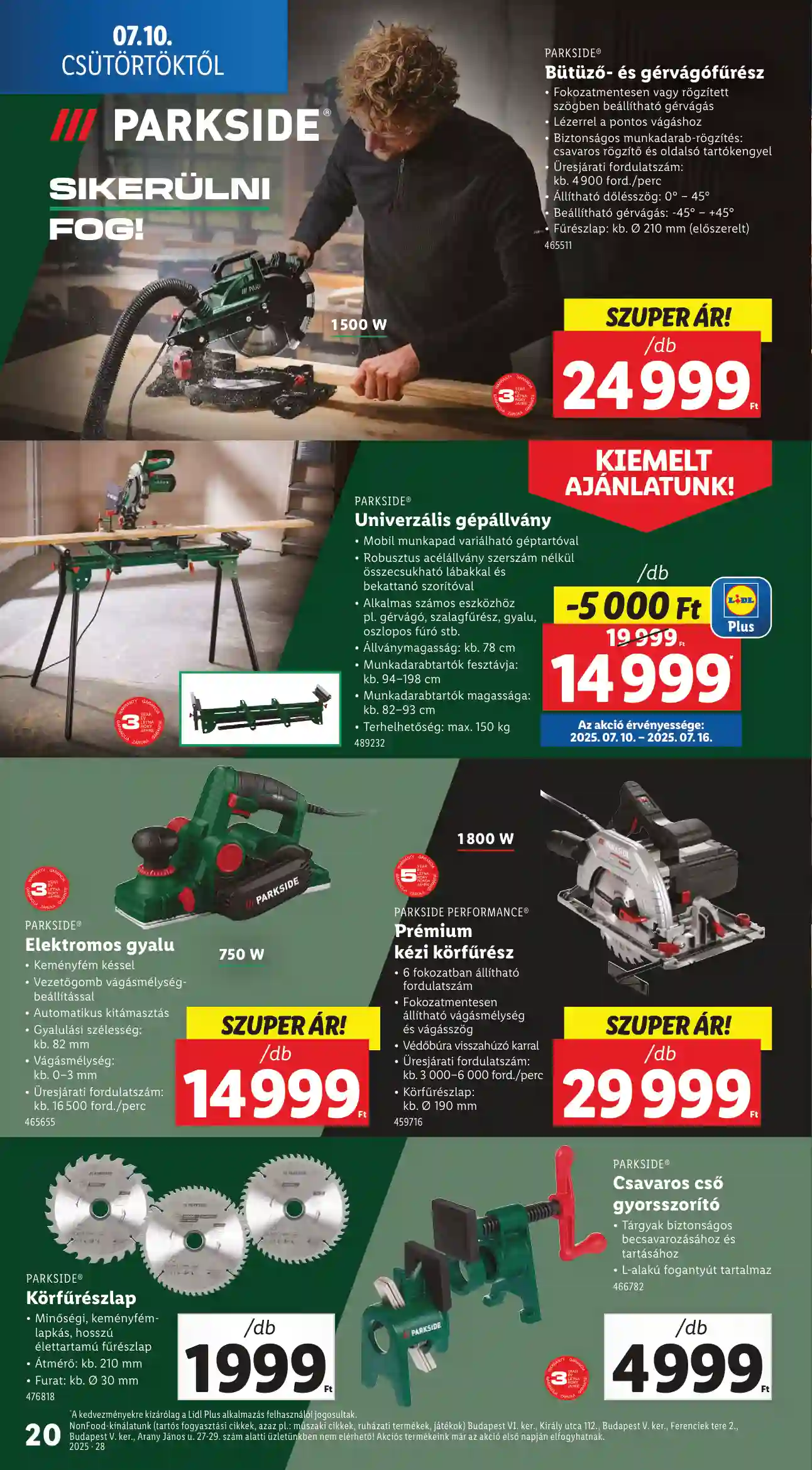 Lidl akciós újság 28. hét (Érvényes 07.10-től) (12 oldal)