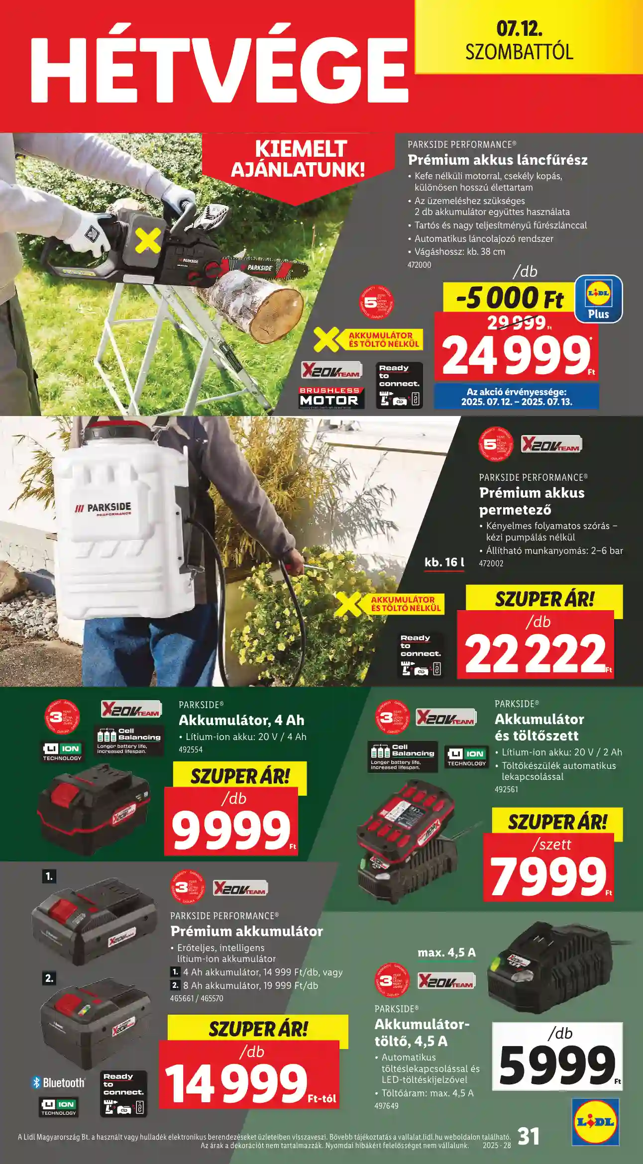 Lidl akciós újság 28. hét (Érvényes 07.10-től) (25 oldal)
