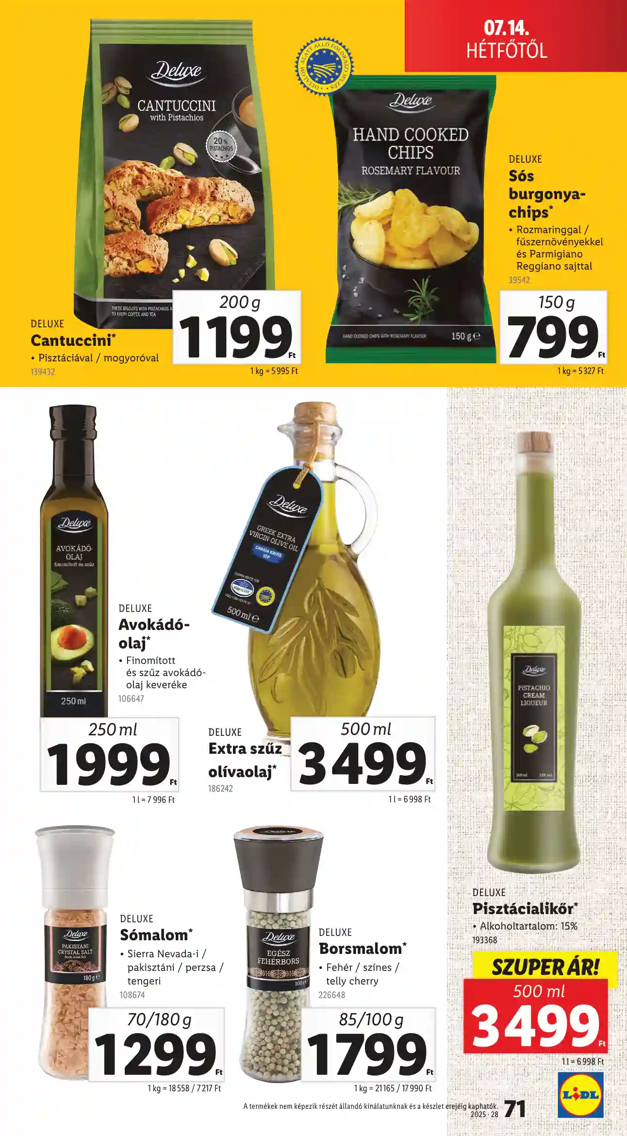 Lidl akciós újság 28. hét (Érvényes 07.10-től) (69 oldal)