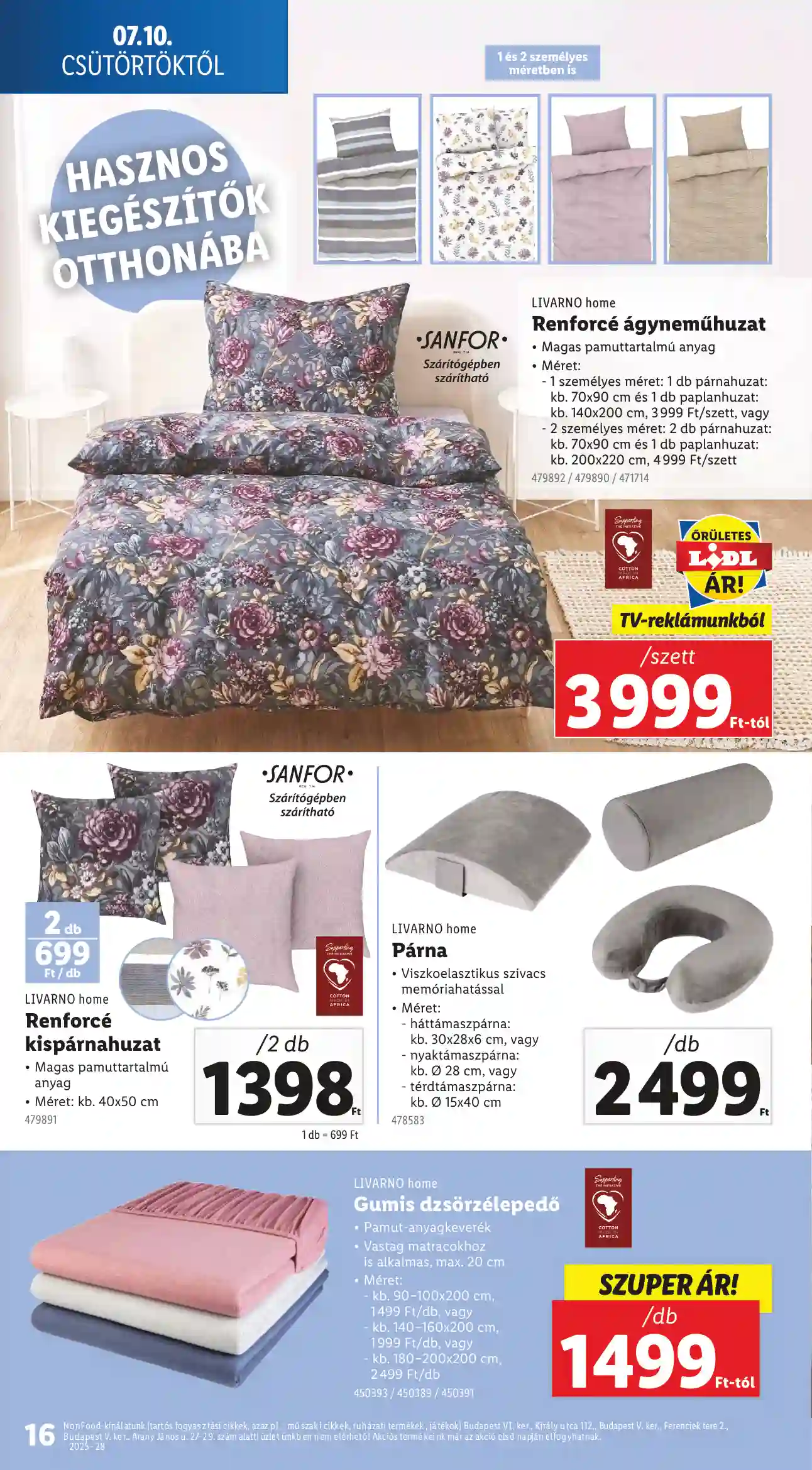 Lidl akciós újság 28. hét (Érvényes 07.10-től) (8 oldal)