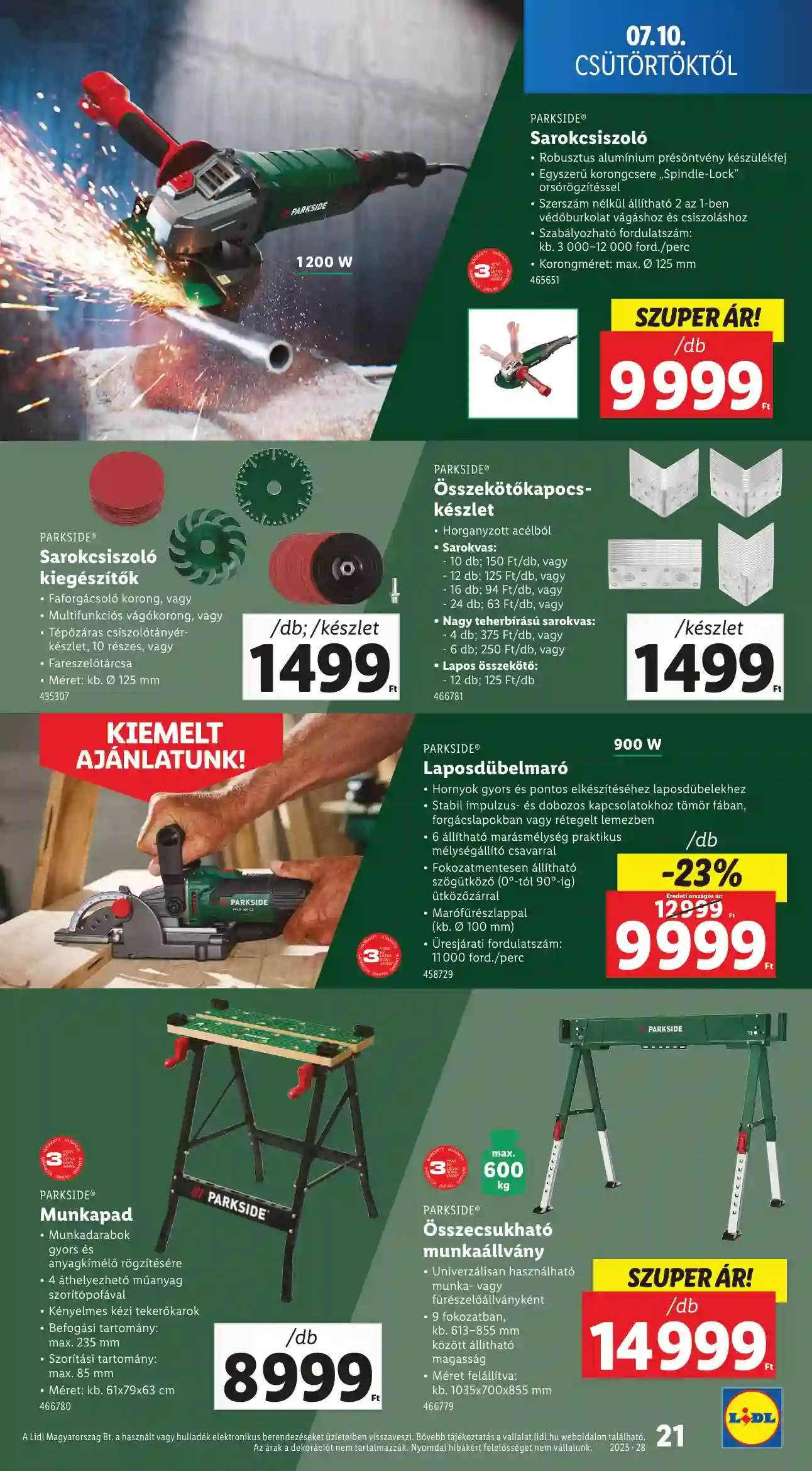Lidl akciós újság 28. hét (Érvényes 07.10-től) (14 oldal)