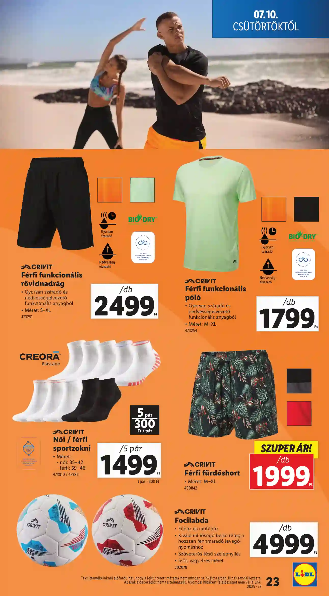 Lidl akciós újság 28. hét (Érvényes 07.10-től) (16 oldal)