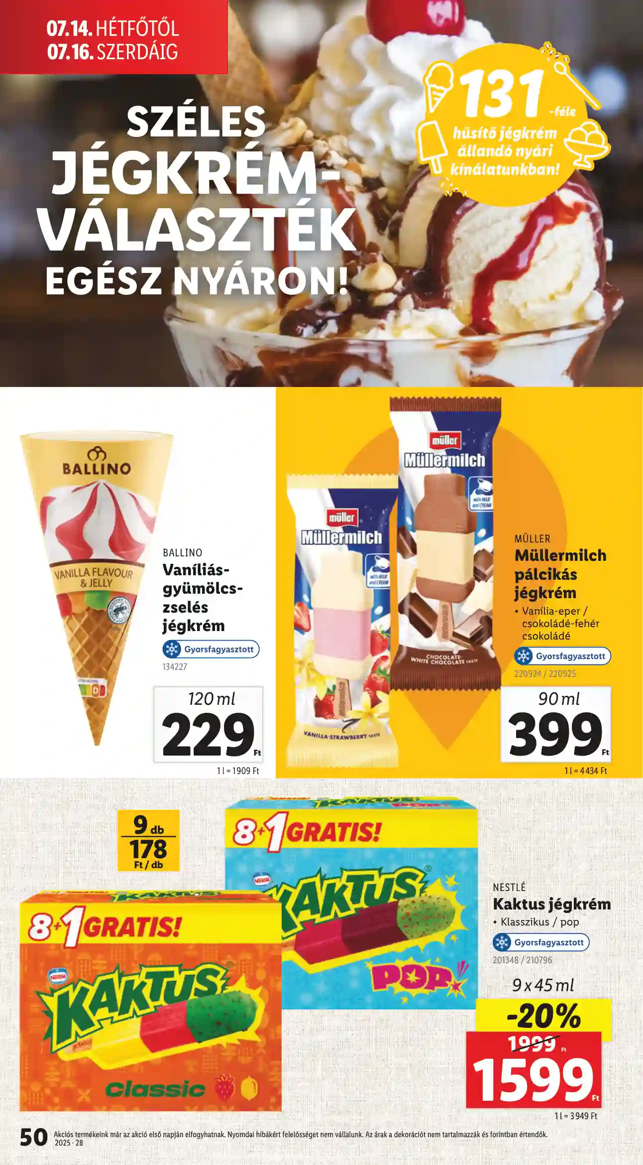 Lidl akciós újság 28. hét (Érvényes 07.10-től) (45 oldal)