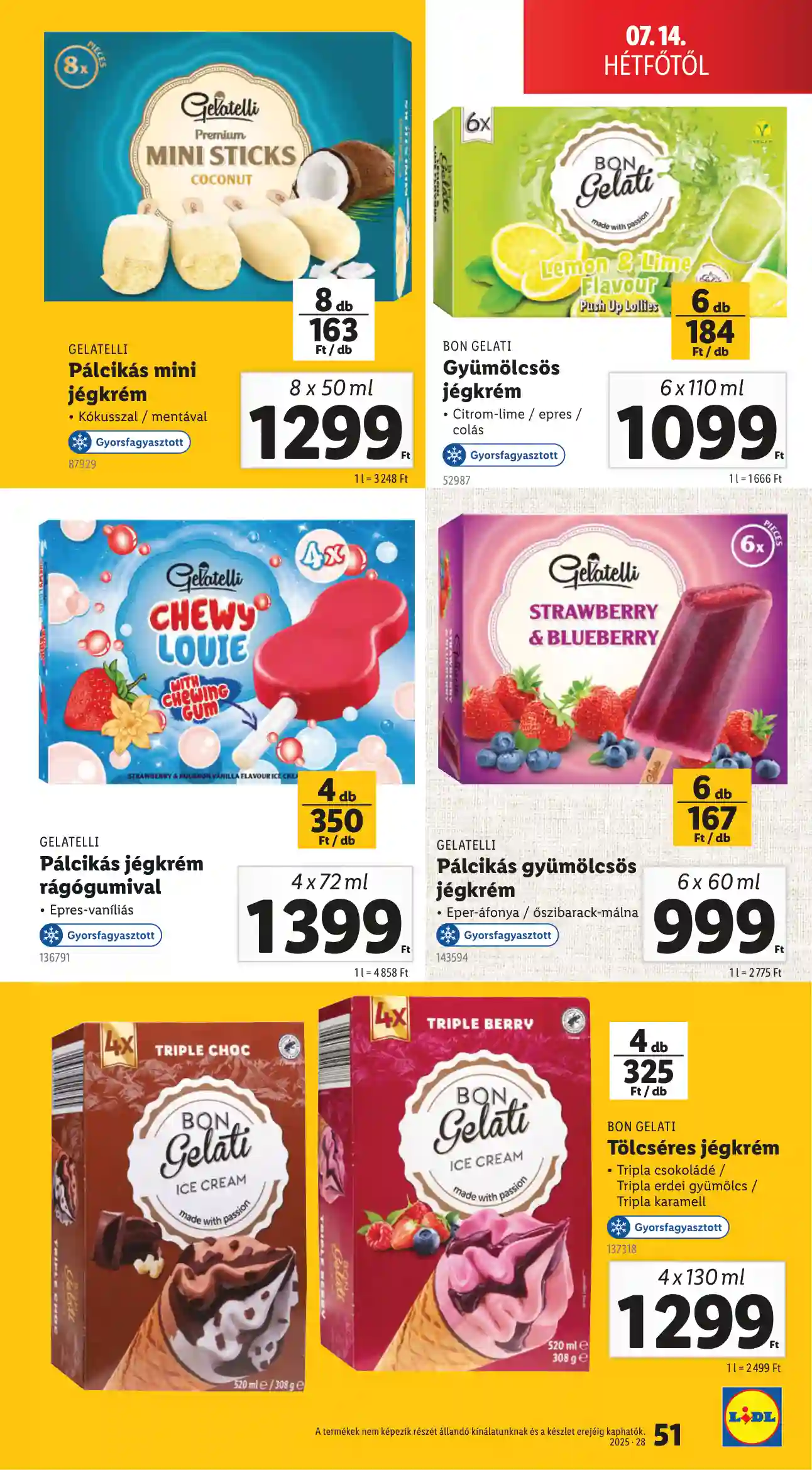 Lidl akciós újság 28. hét (Érvényes 07.10-től) (47 oldal)