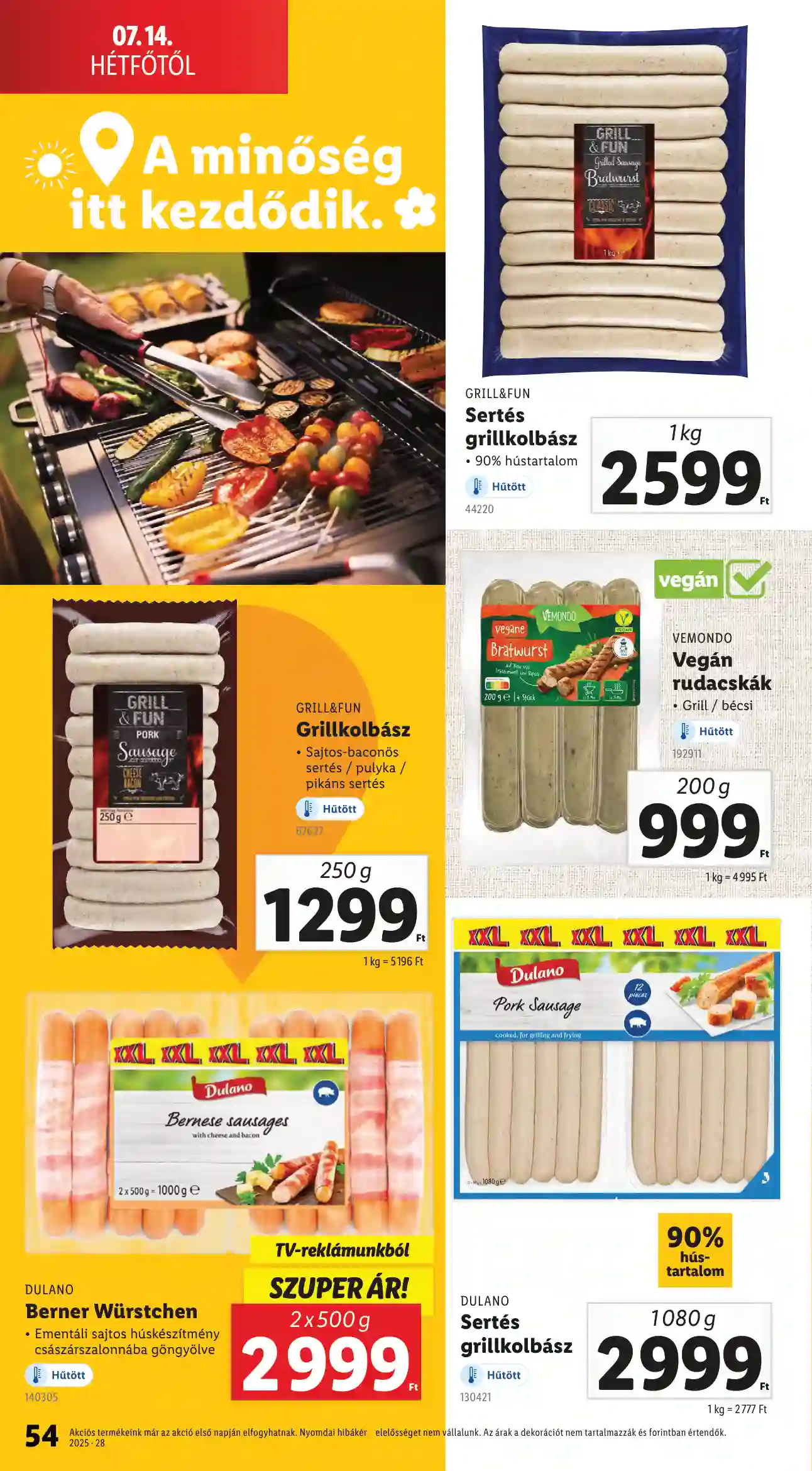 Lidl akciós újság 28. hét (Érvényes 07.10-től) (50 oldal)