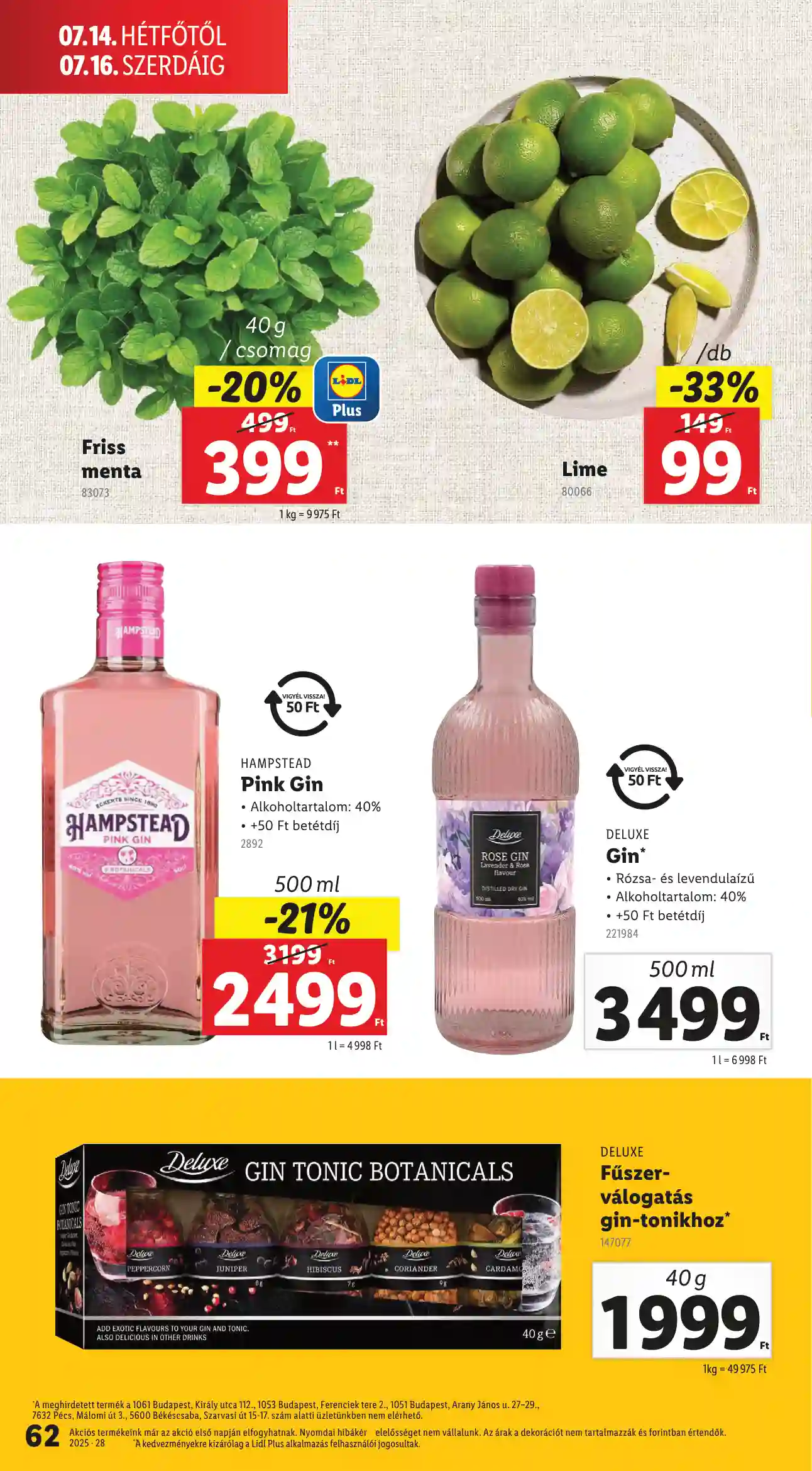 Lidl akciós újság 28. hét (Érvényes 07.10-től) (59 oldal)
