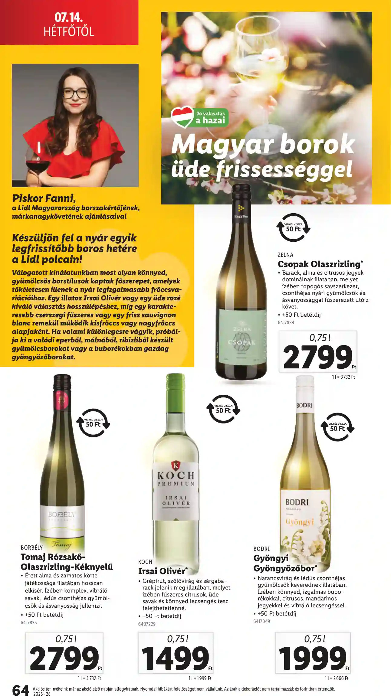 Lidl akciós újság 28. hét (Érvényes 07.10-től) (61 oldal)