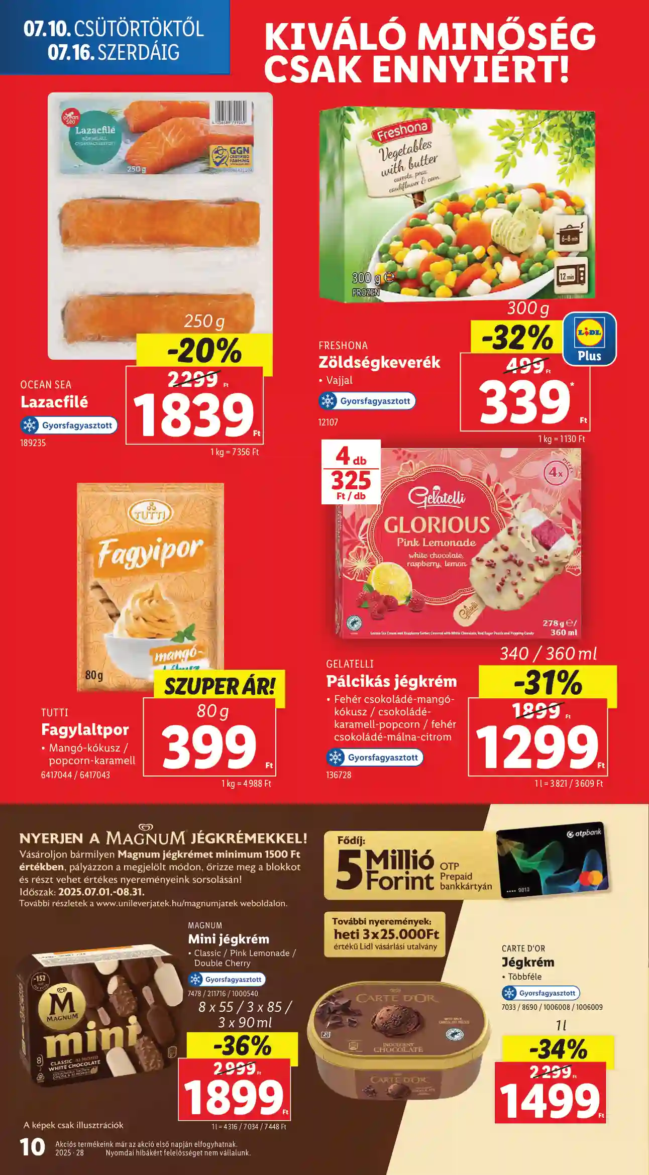 Lidl akciós újság 28. hét (Érvényes 07.10-től) (74 oldal)