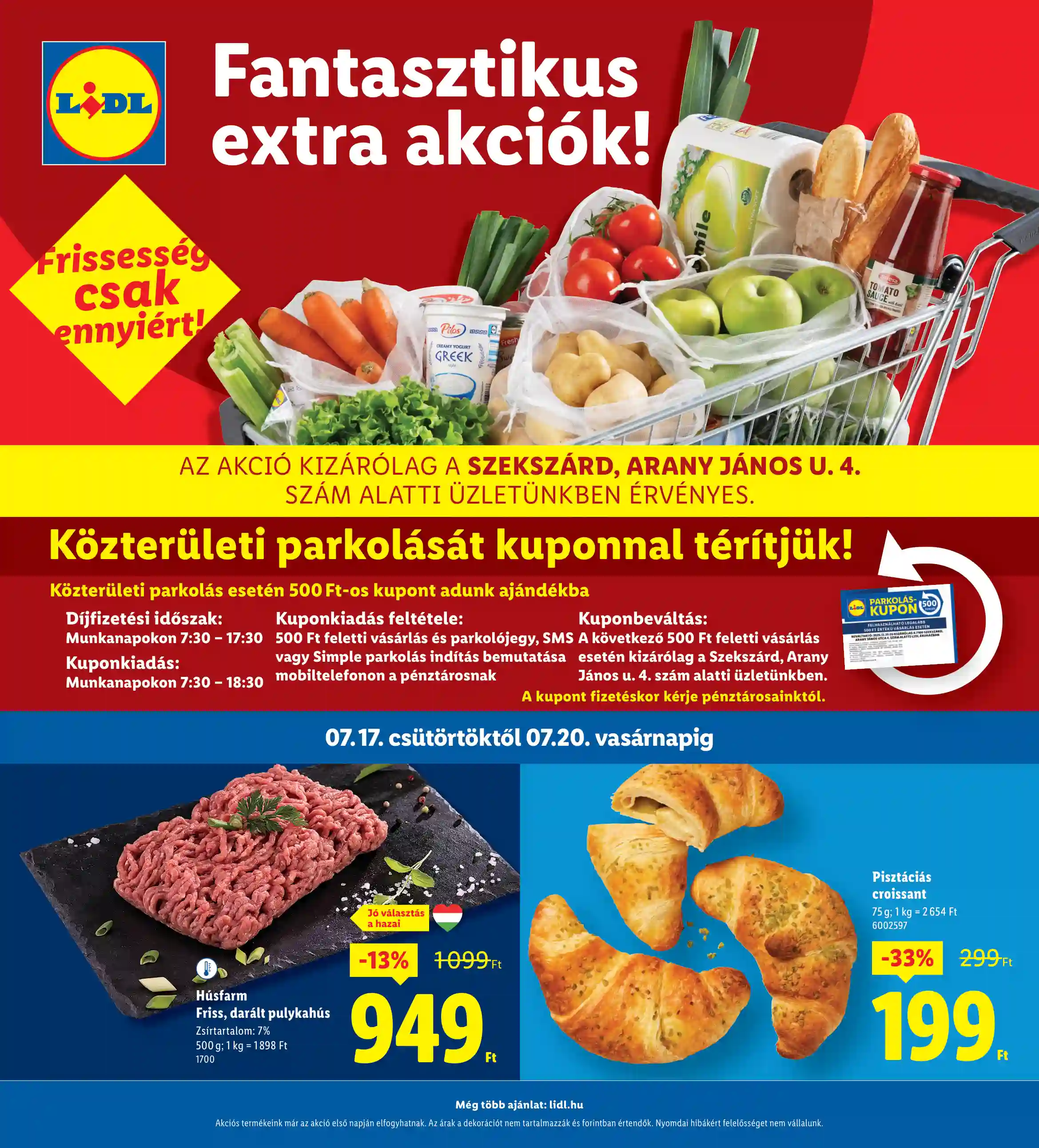LIDL Regionális akciók – Szekszárd 29.hét