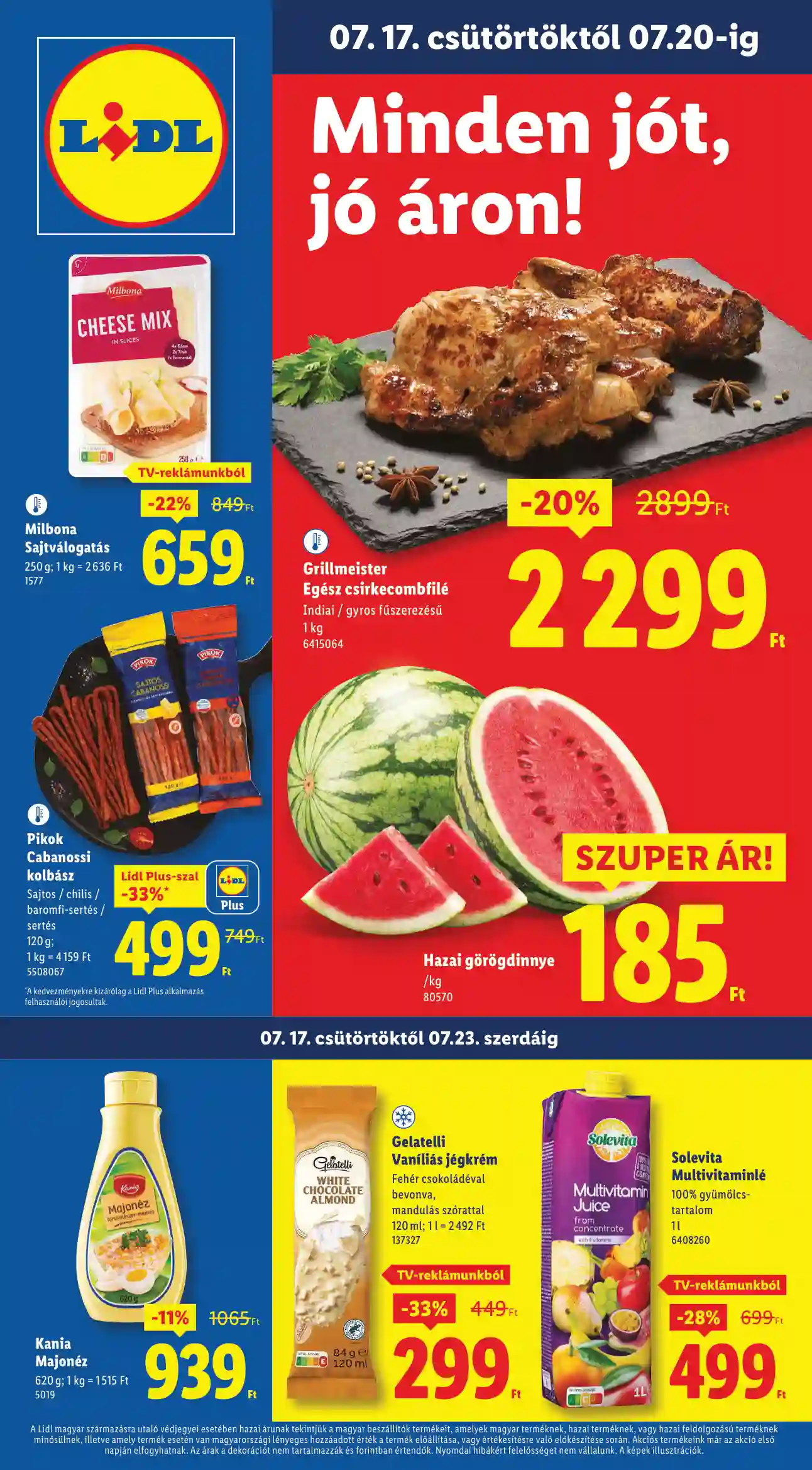 LIDL Érvényes 07.17-től 29.hét