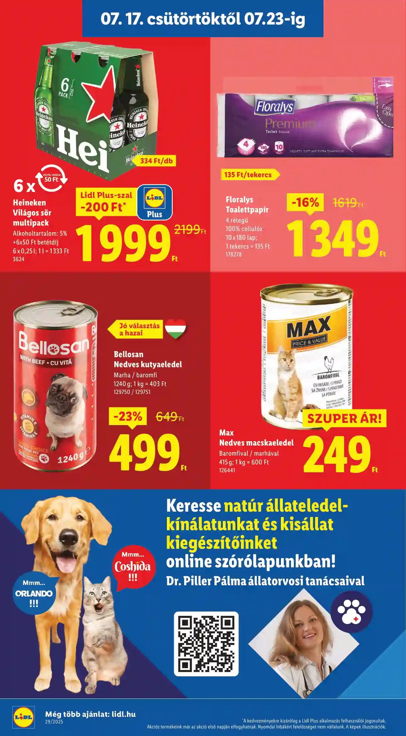 Lidl akciós újság 29. hét (Érvényes 07.17-től) (8 oldal)