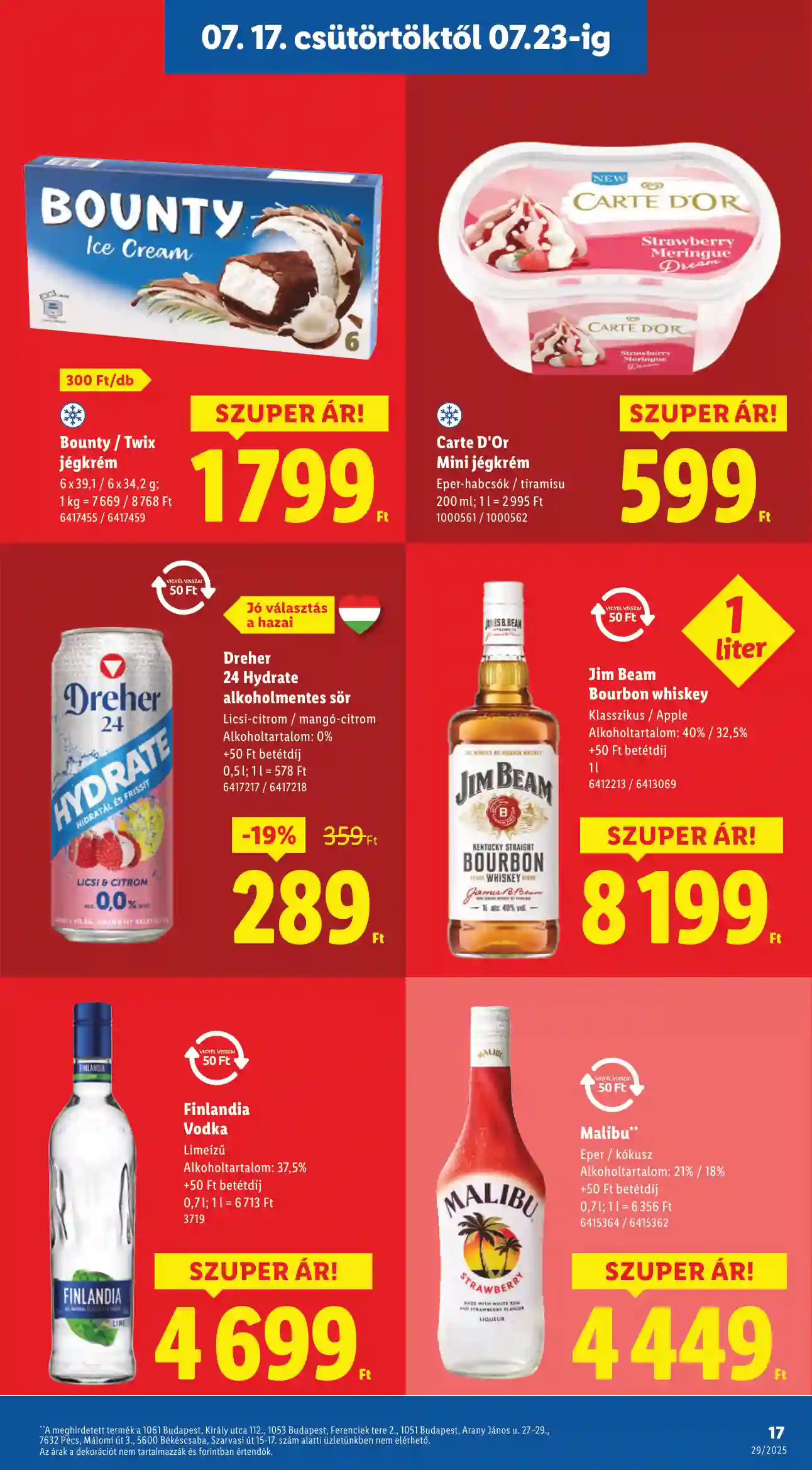 Lidl akciós újság 29. hét (Érvényes 07.17-től) (9 oldal)