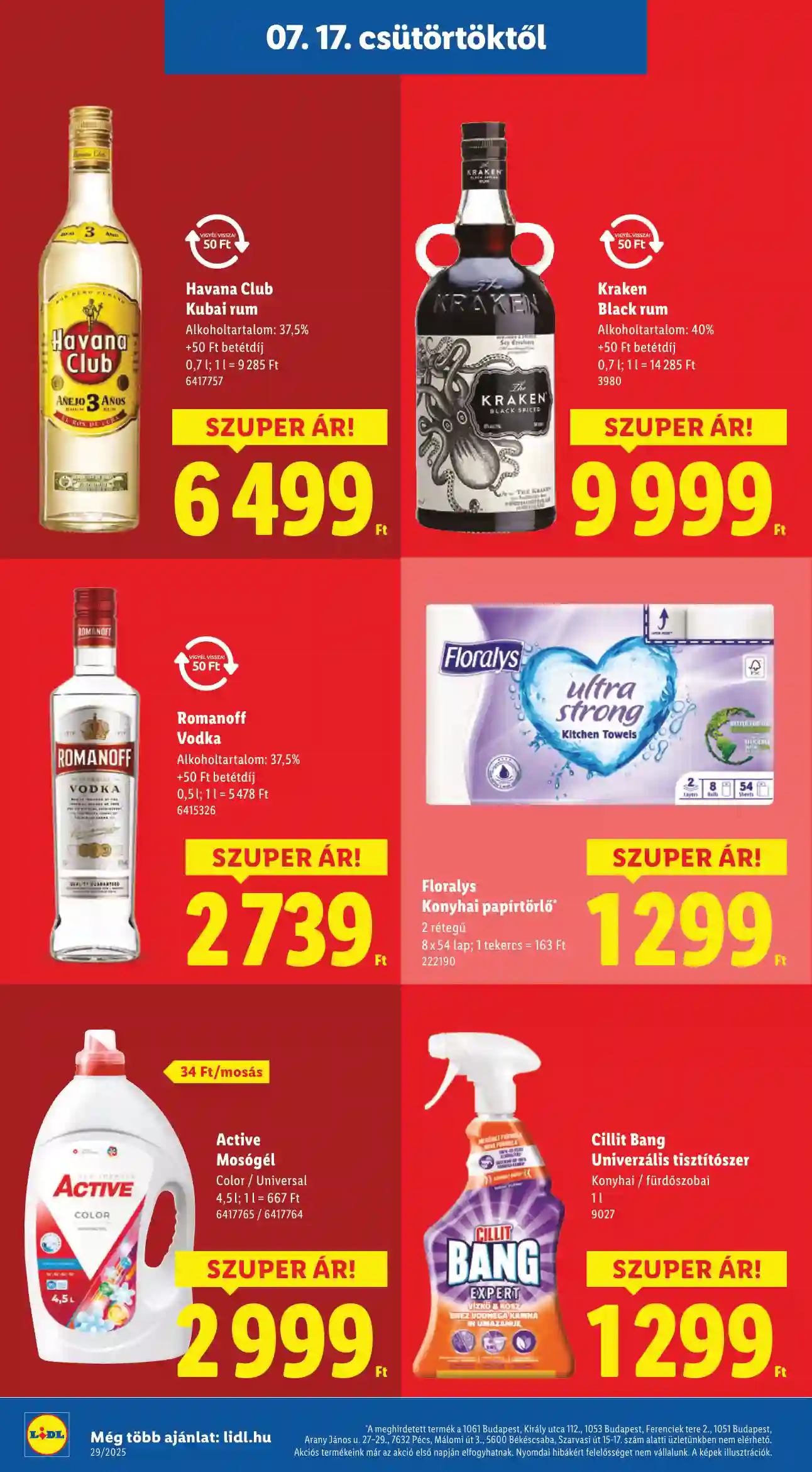 Lidl akciós újság 29. hét (Érvényes 07.17-től) (10 oldal)