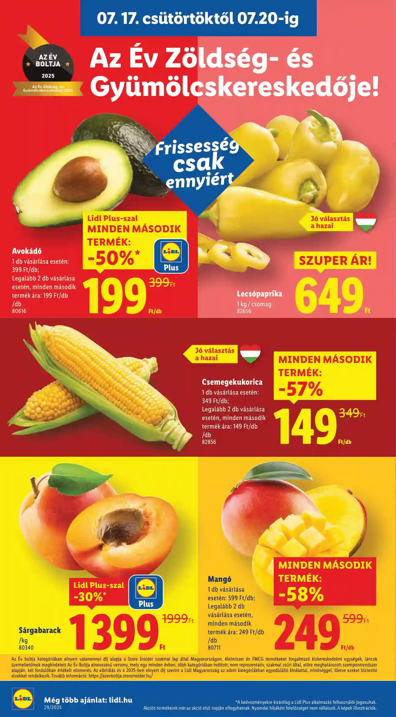 Lidl akciós újság 29. hét (Érvényes 07.17-től) (24 oldal)
