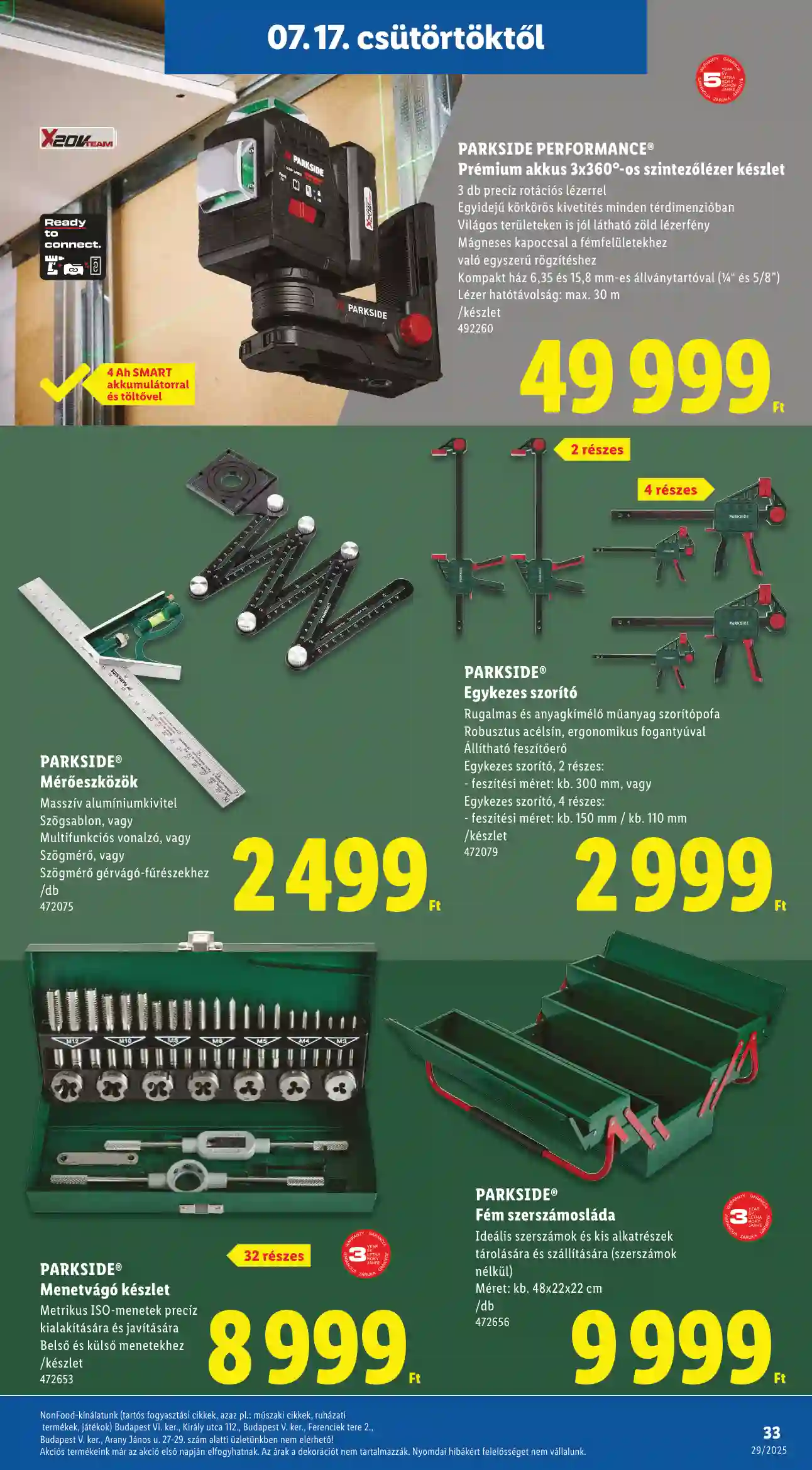 Lidl akciós újság 29. hét (Érvényes 07.17-től) (27 oldal)