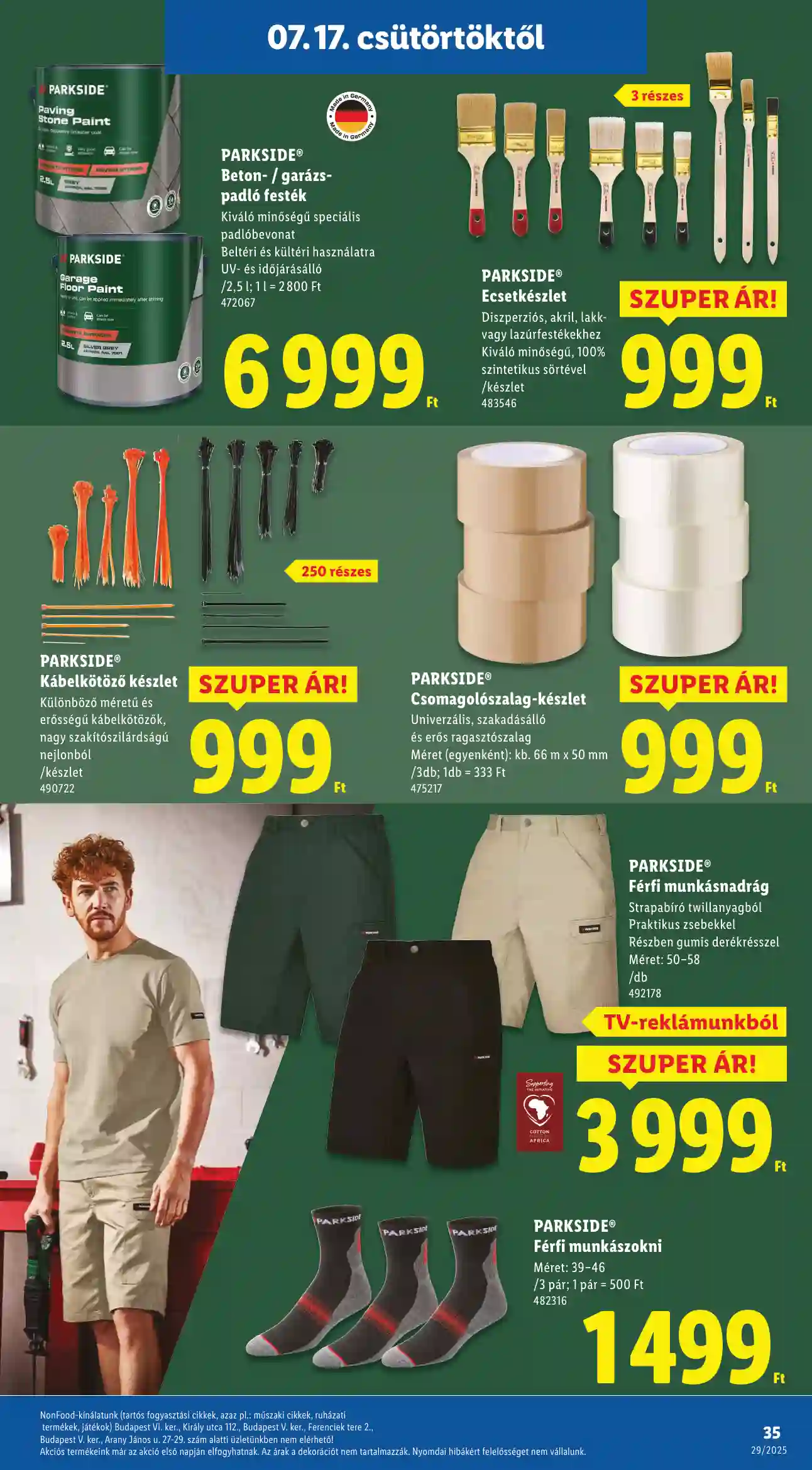 Lidl akciós újság 29. hét (Érvényes 07.17-től) (29 oldal)