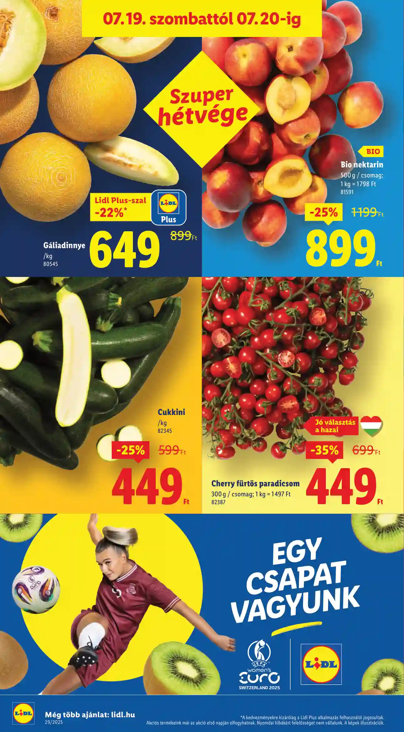 Lidl akciós újság 29. hét (Érvényes 07.17-től) (39 oldal)