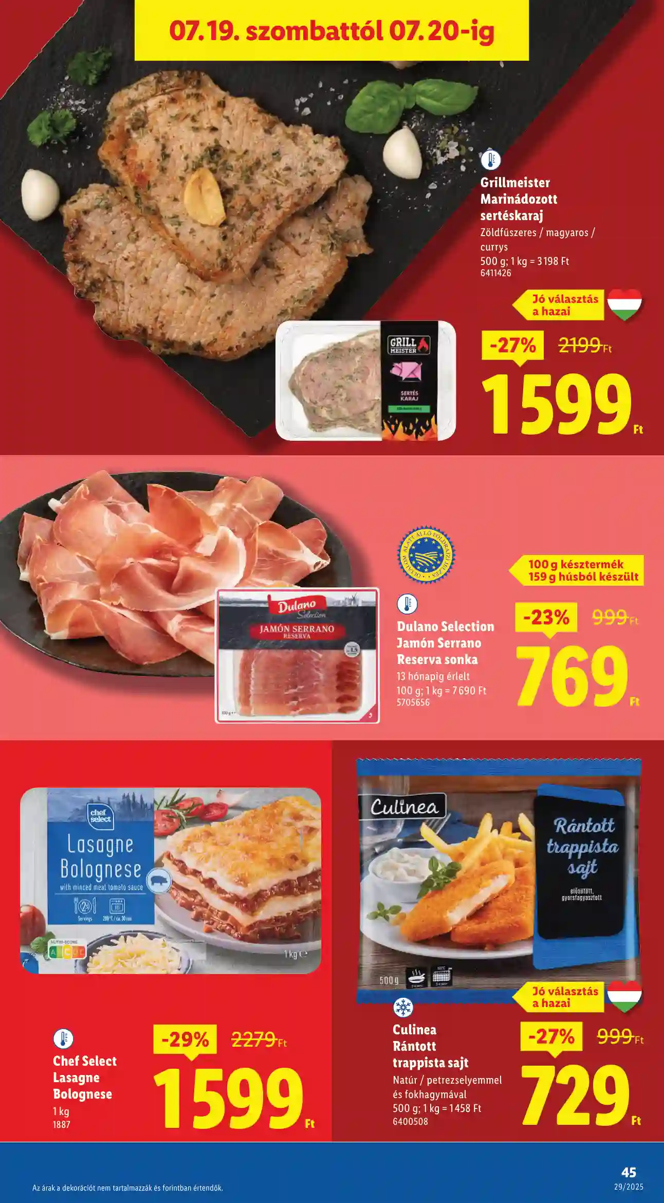 Lidl akciós újság 29. hét (Érvényes 07.17-től) (40 oldal)