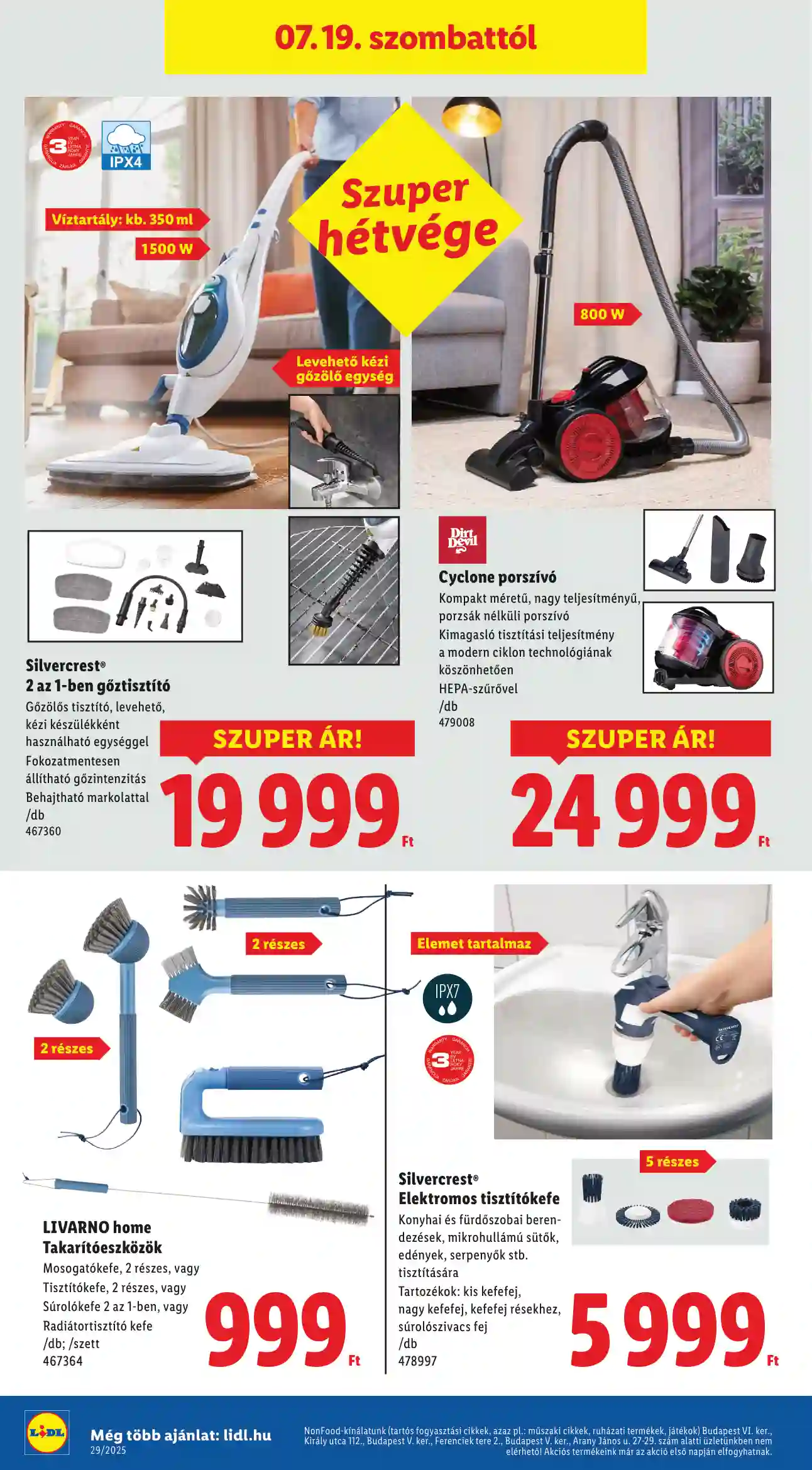 Lidl akciós újság 29. hét (Érvényes 07.17-től) (41 oldal)